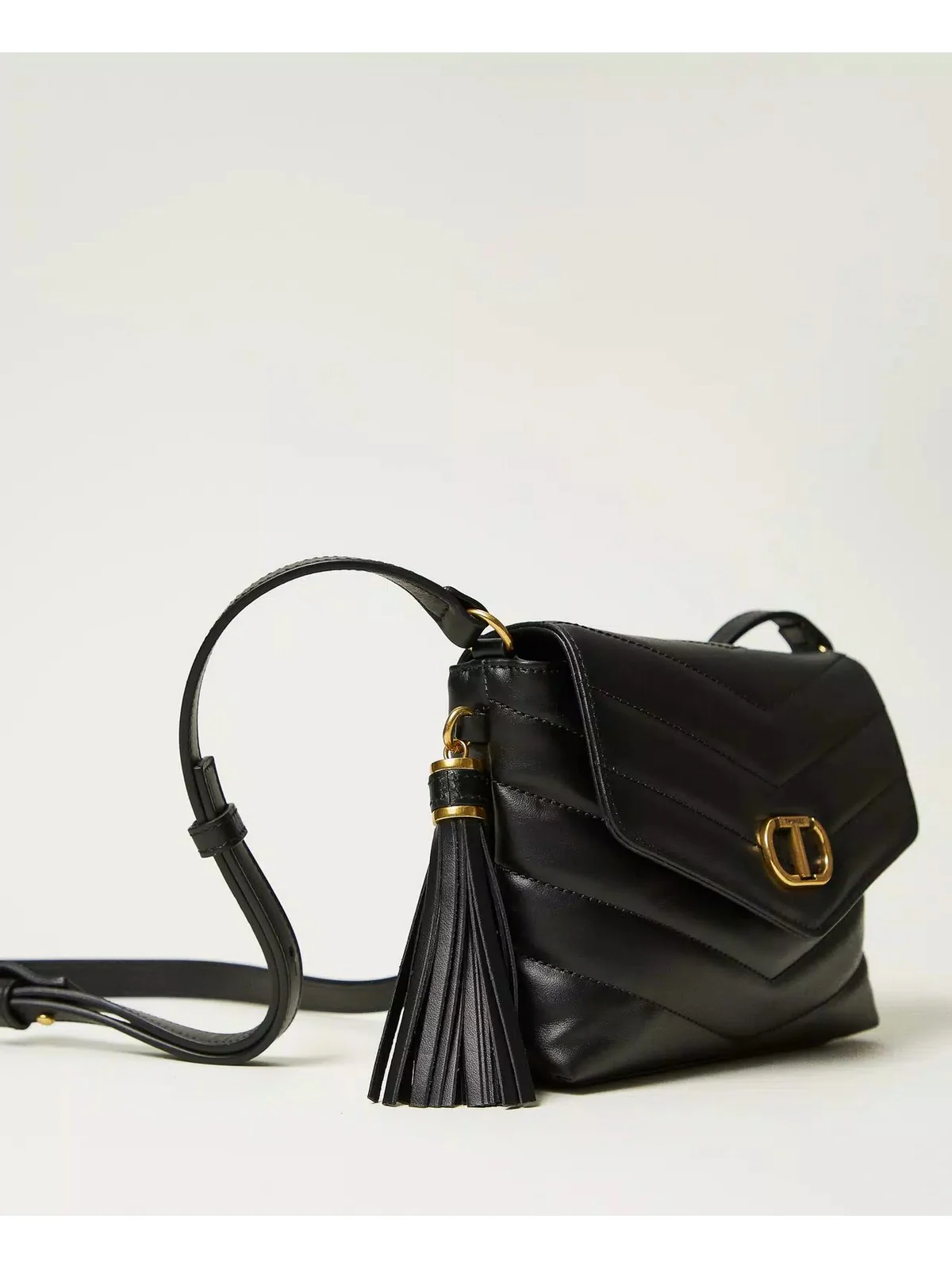 TWINSET Borsa Donna DREAMY LEATHER 242TB7191 00006 Nero - Image 3
