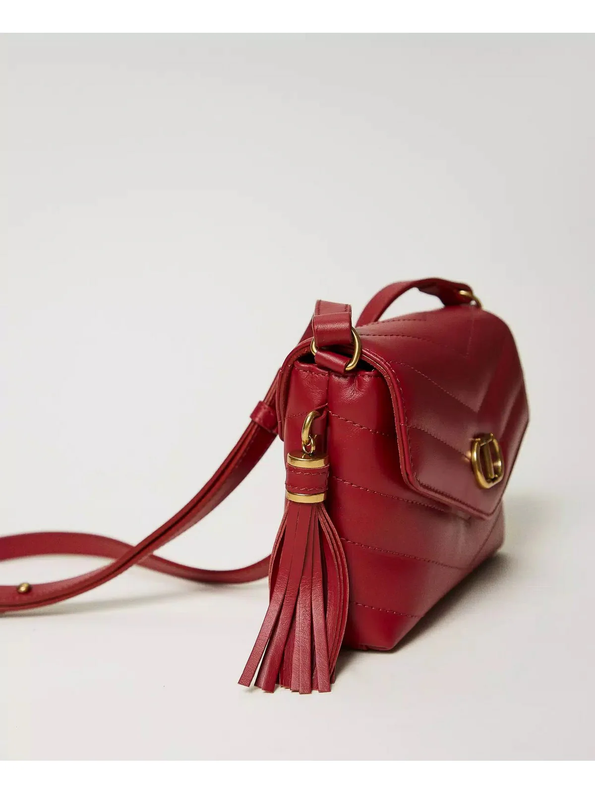TWINSET Borsa Donna DREAMY LEATHER 242TB7191 00020 Rosso - Image 3