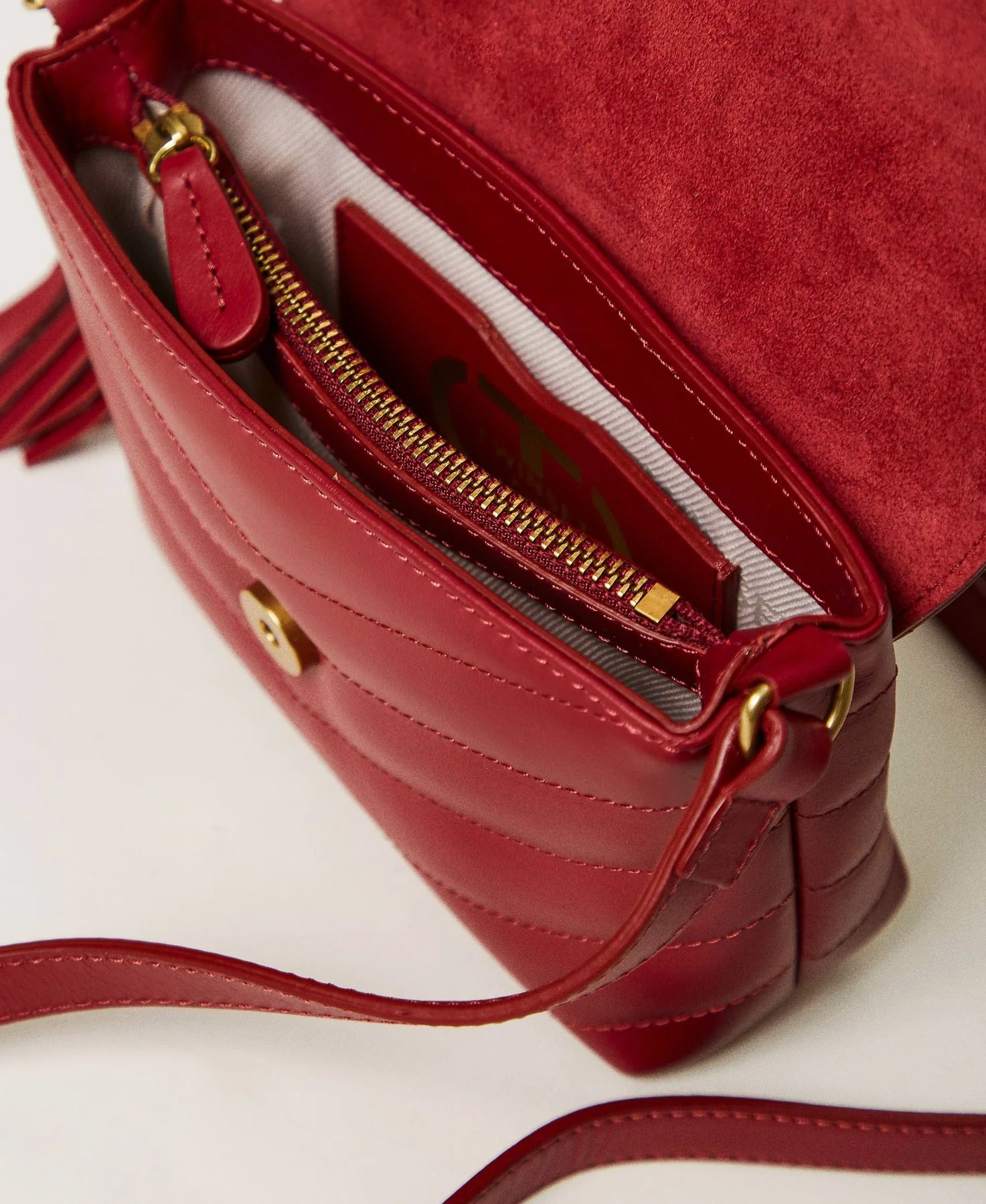 TWINSET Borsa Donna DREAMY LEATHER 242TB7191 00020 Rosso - Image 4