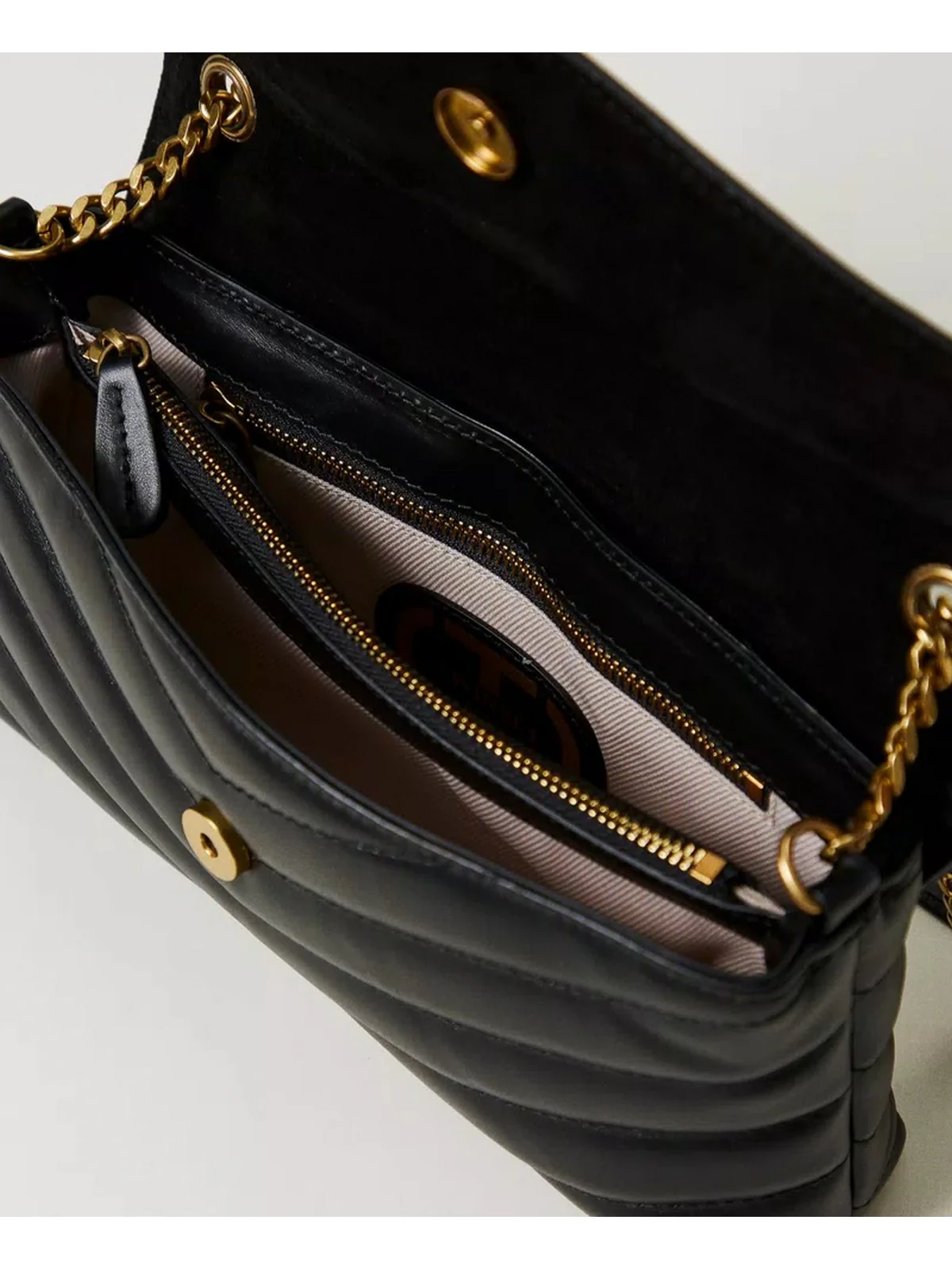 TWINSET Borsa Donna DREAMY LEATHER 242TB7192 00006 Nero - Image 5