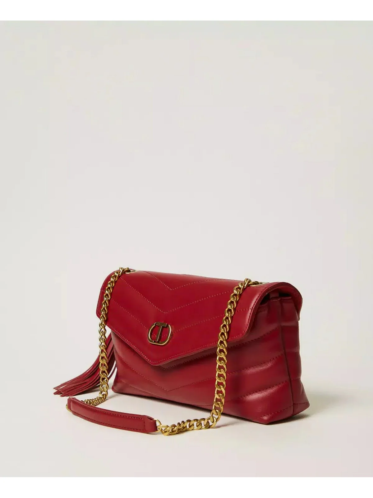 TWINSET Borsa Donna DREAMY LEATHER 242TB7192 00020 Rosso - Image 5
