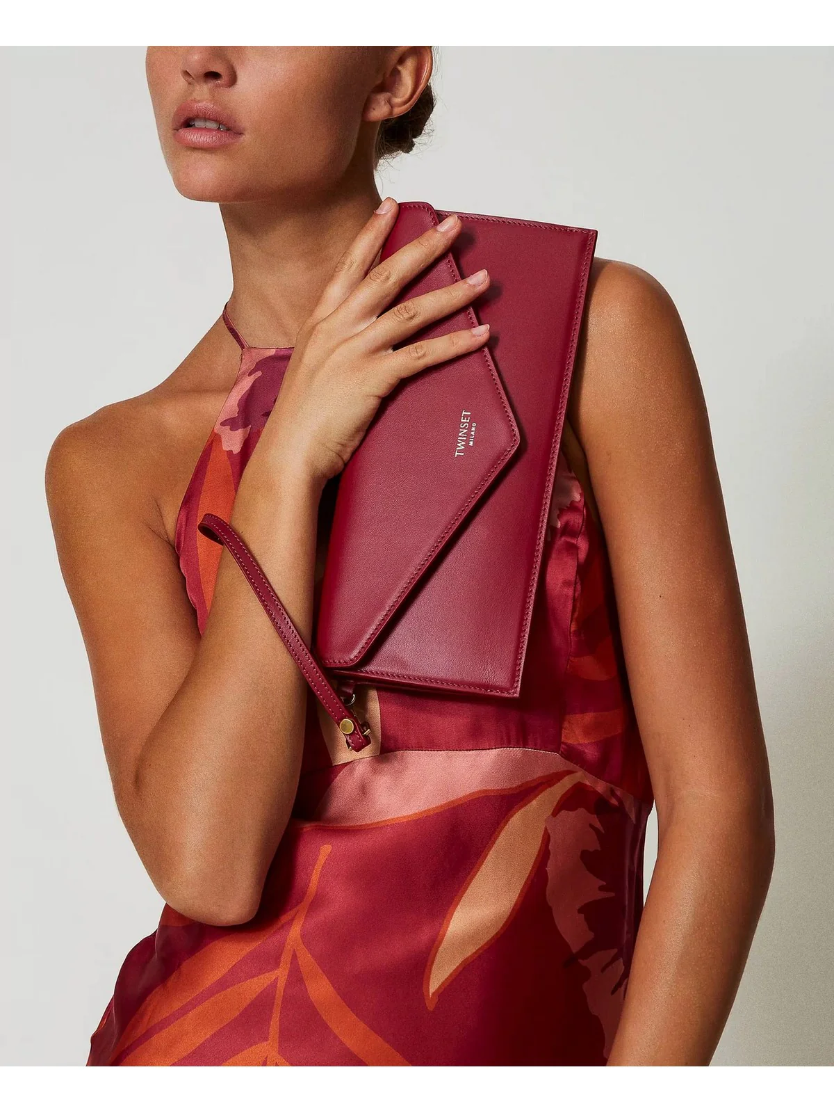 TWINSET Borsa Donna DREAMY LEATHER 242TB7195 00020 Rosso - Image 2