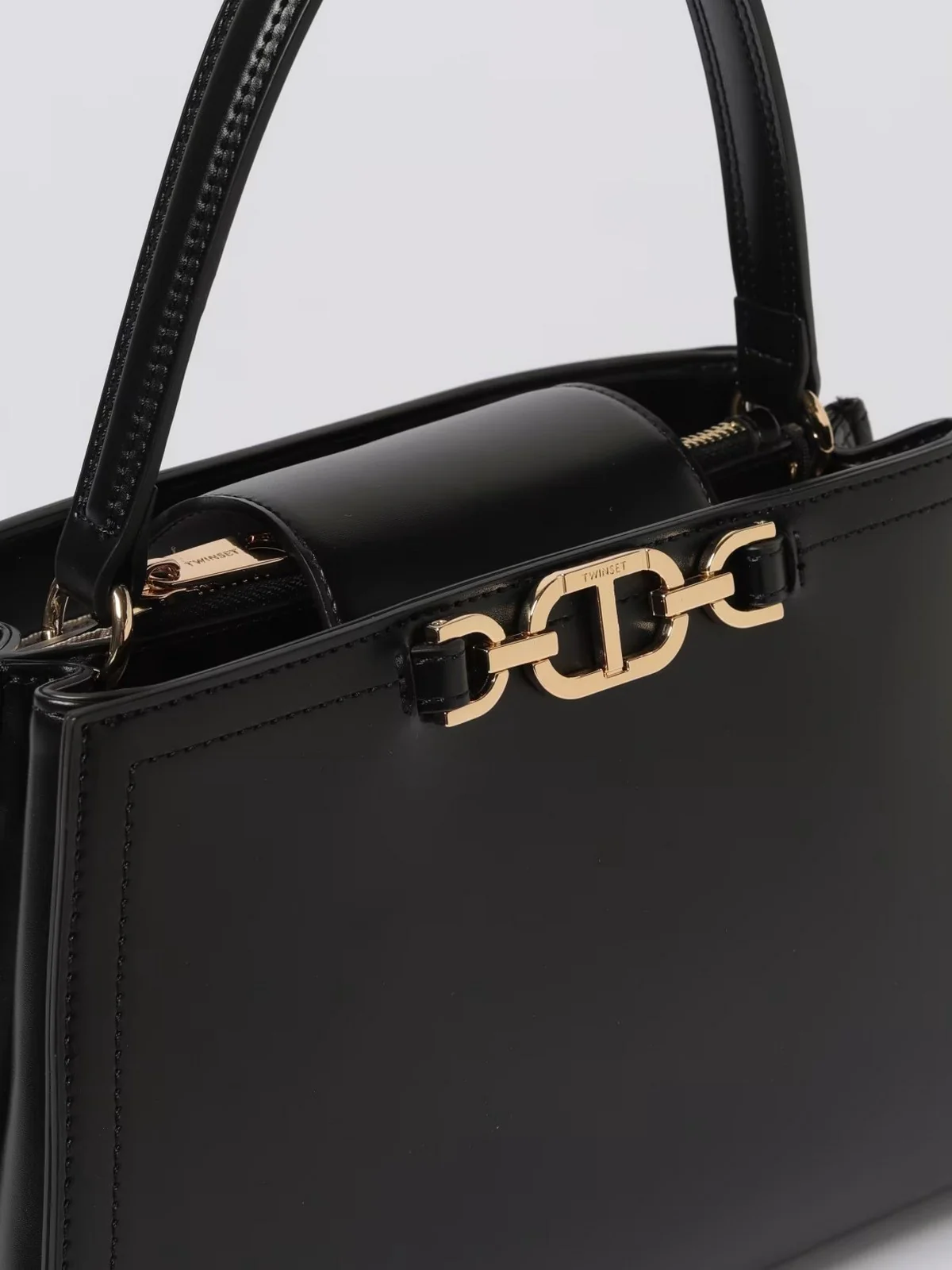 TWINSET Borsa Donna FIRST CLASS 252TB7303 00006 Nero - Image 4