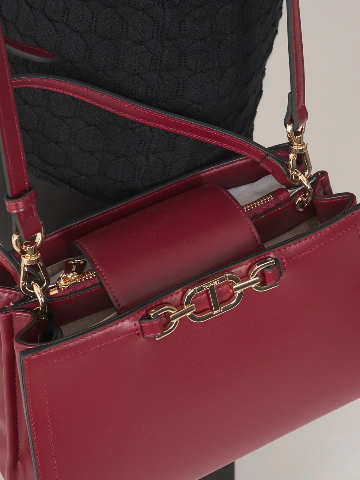 TWINSET Borsa Donna FIRST CLASS 252TB7303 05609 WINETASTING - Image 2