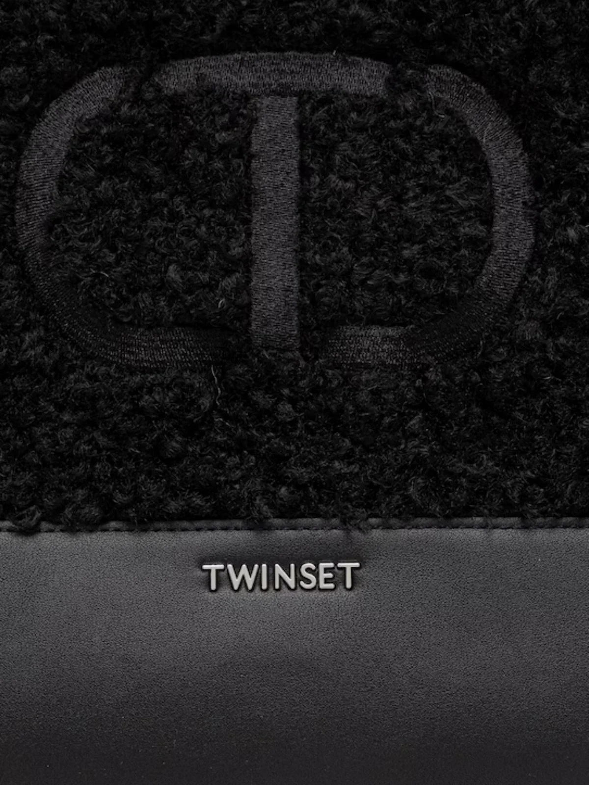 TWINSET Borsa Donna FUNNY AUTUMN 252TB7330 00006 Nero - Image 3