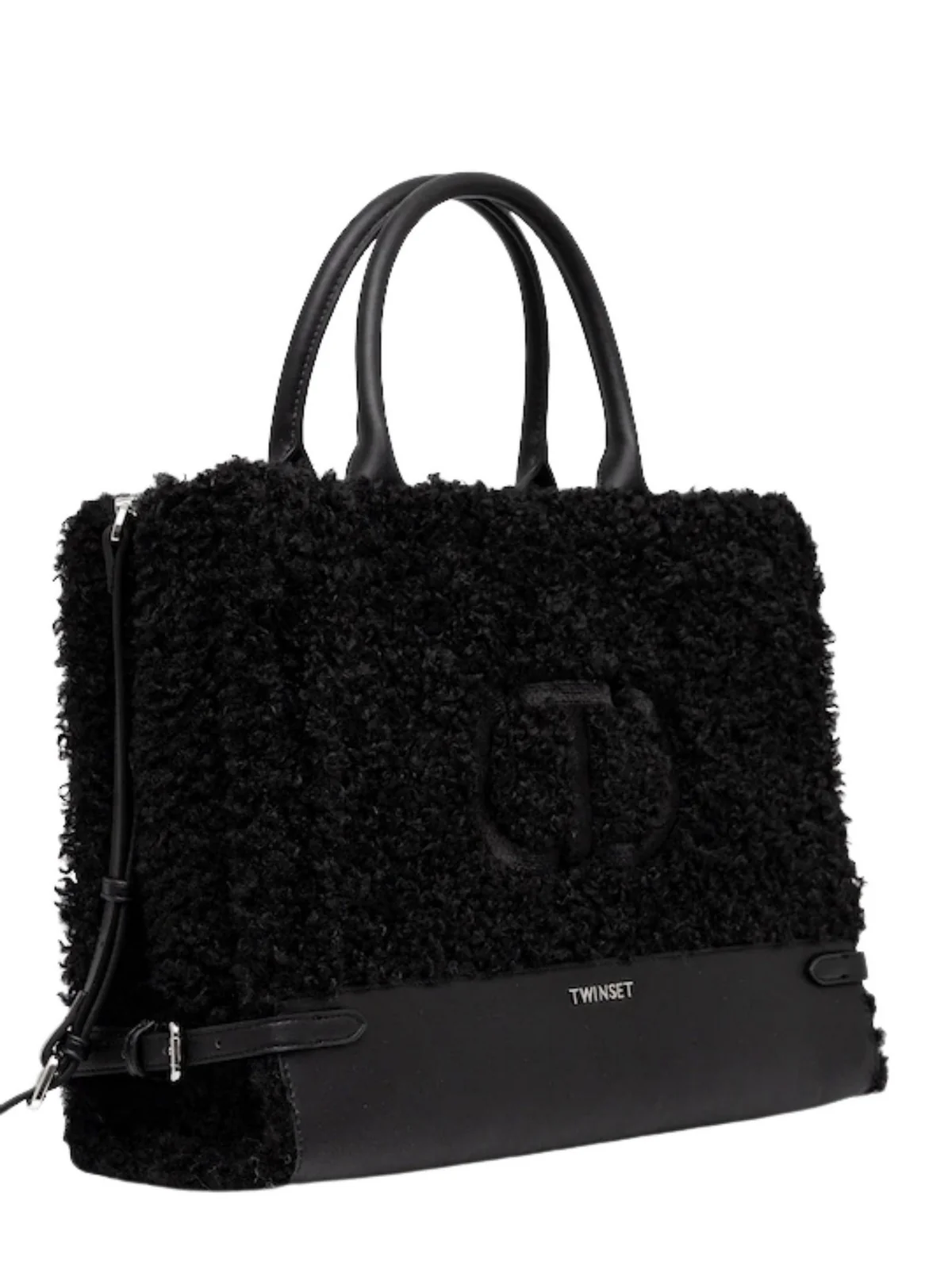 TWINSET Borsa Donna FUNNY AUTUMN 252TB7330 00006 Nero - Image 6