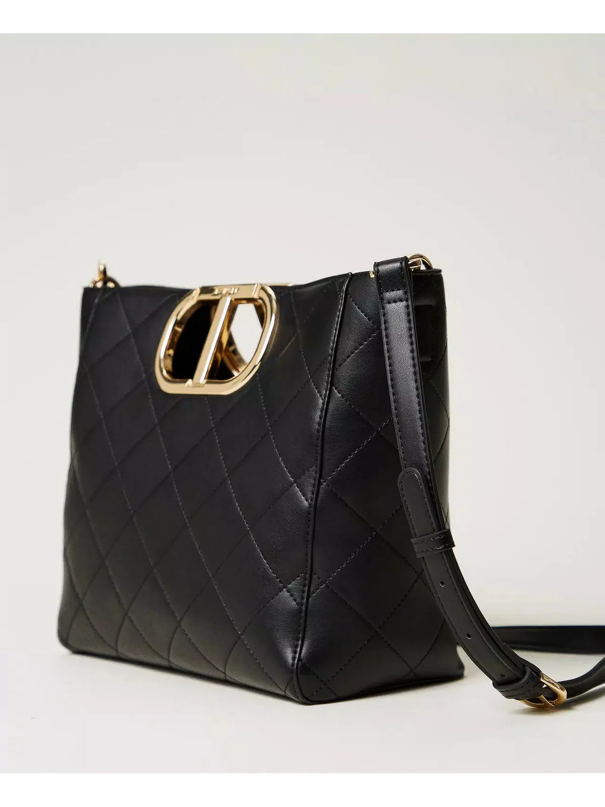 TWINSET Borsa Donna Lila 242TD8160 00006 Nero - Image 3