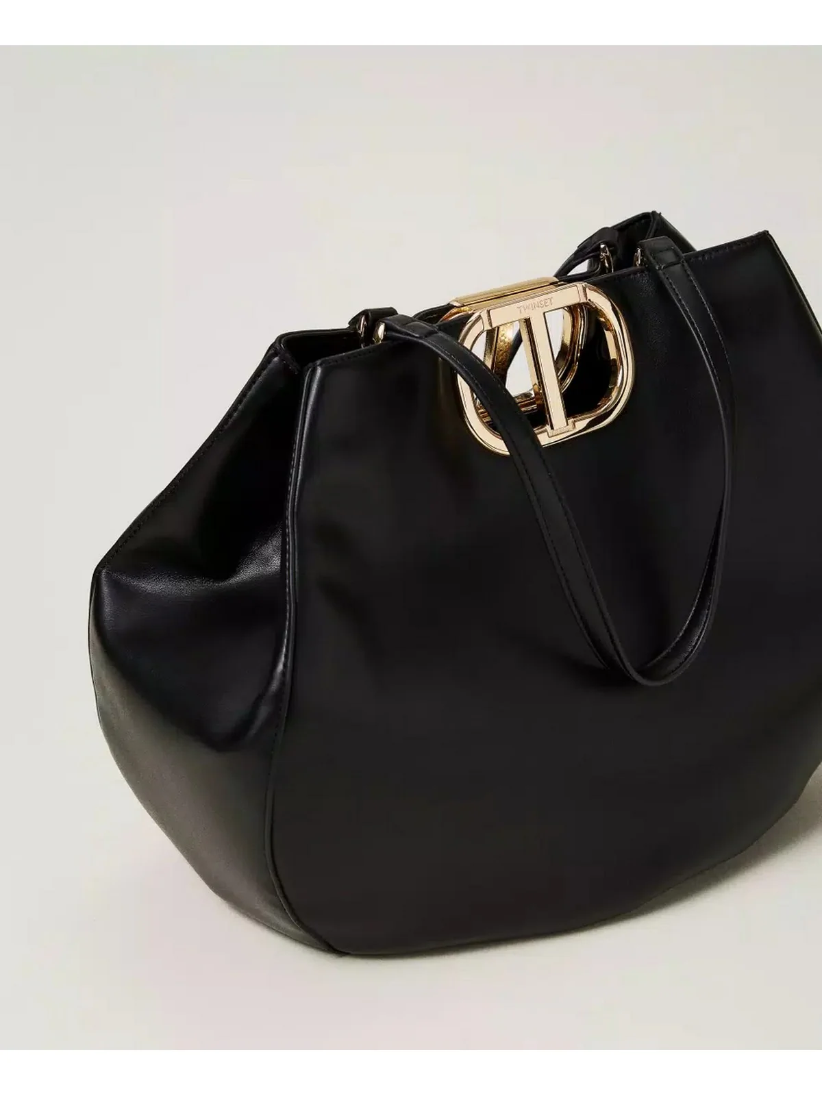 TWINSET Borsa Donna Lila 242TD8161 00006 Nero - Image 3