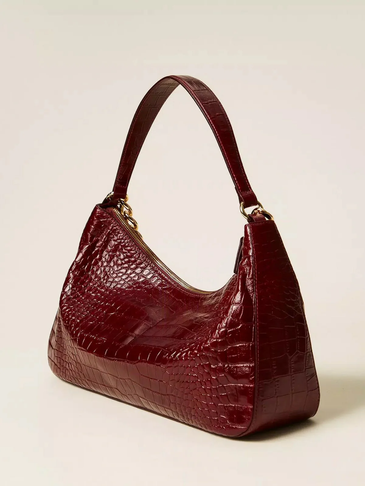 TWINSET Borsa Donna LILIANE LEATHER 252TD8252 12882 RED BERRY - Image 4
