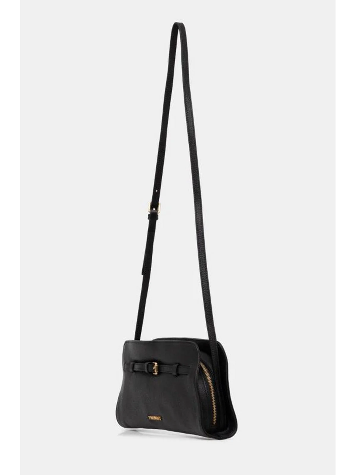 TWINSET Borsa Donna MILANO LEATHER 242TD8373 00006 Nero - Image 5