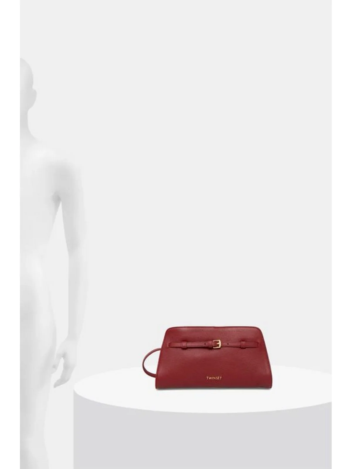 TWINSET Borsa Donna MILANO LEATHER 242TD8373 00740 Rosso - Image 2