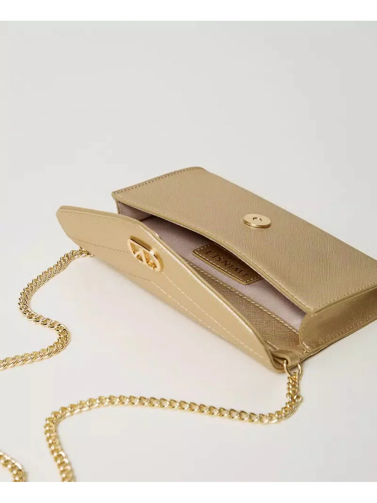 TWINSET Borsa Donna MINI BAG 242TH7012 10366 Oro - Image 5