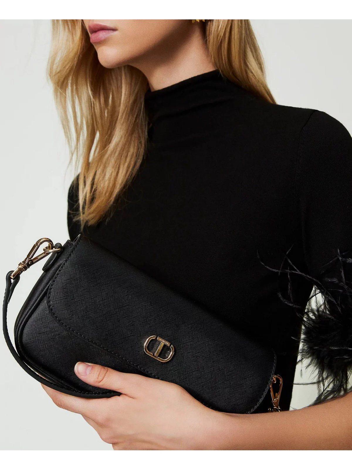 TWINSET Borsa Donna MINI BAG 242TH7014 00006 Nero - Image 5