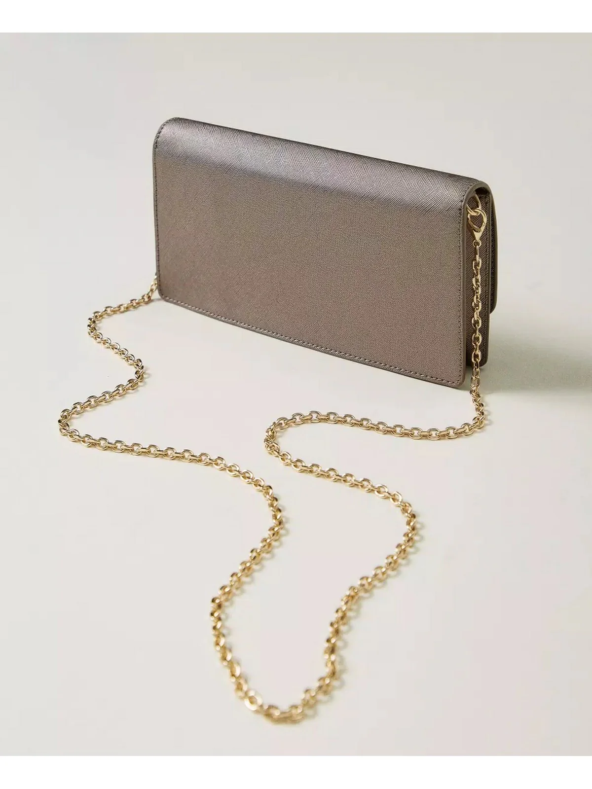 TWINSET Borsa Donna MINI BAG 242TL8011 00995 Argento - Image 4