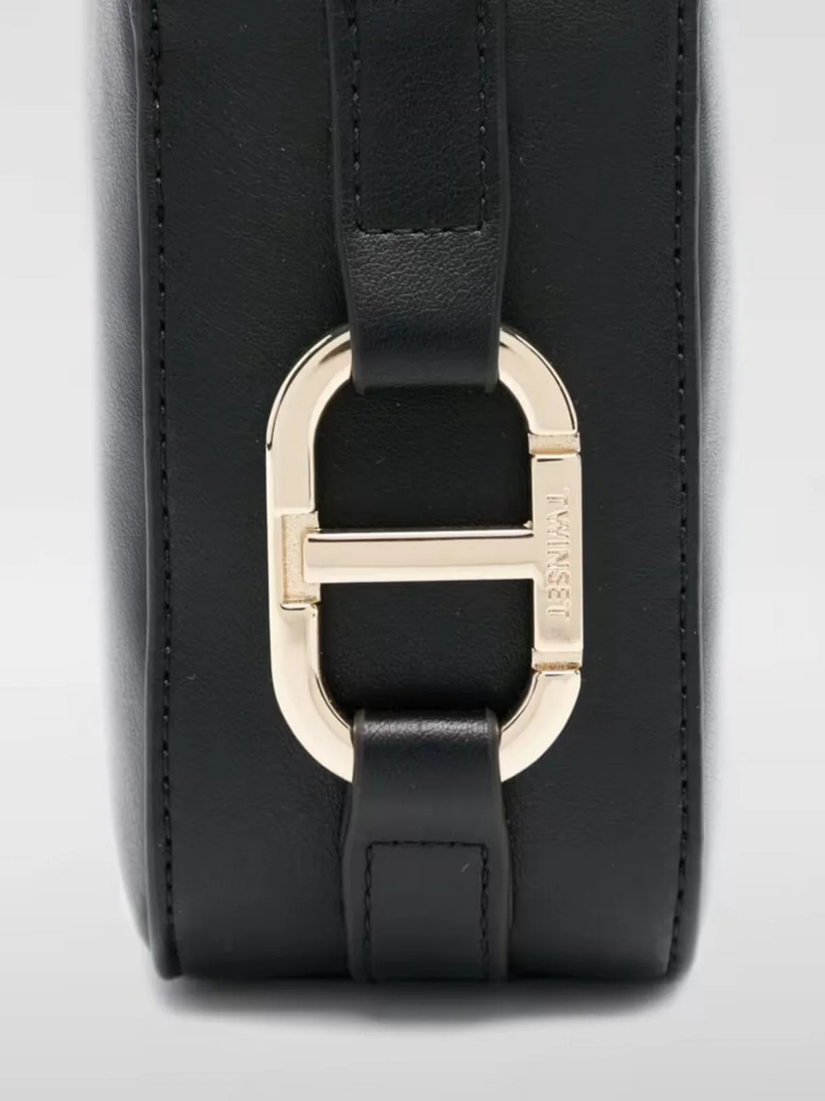 TWINSET Borsa Donna OVAL T HORSEBIT 242TB7234 00006 Nero - Image 3