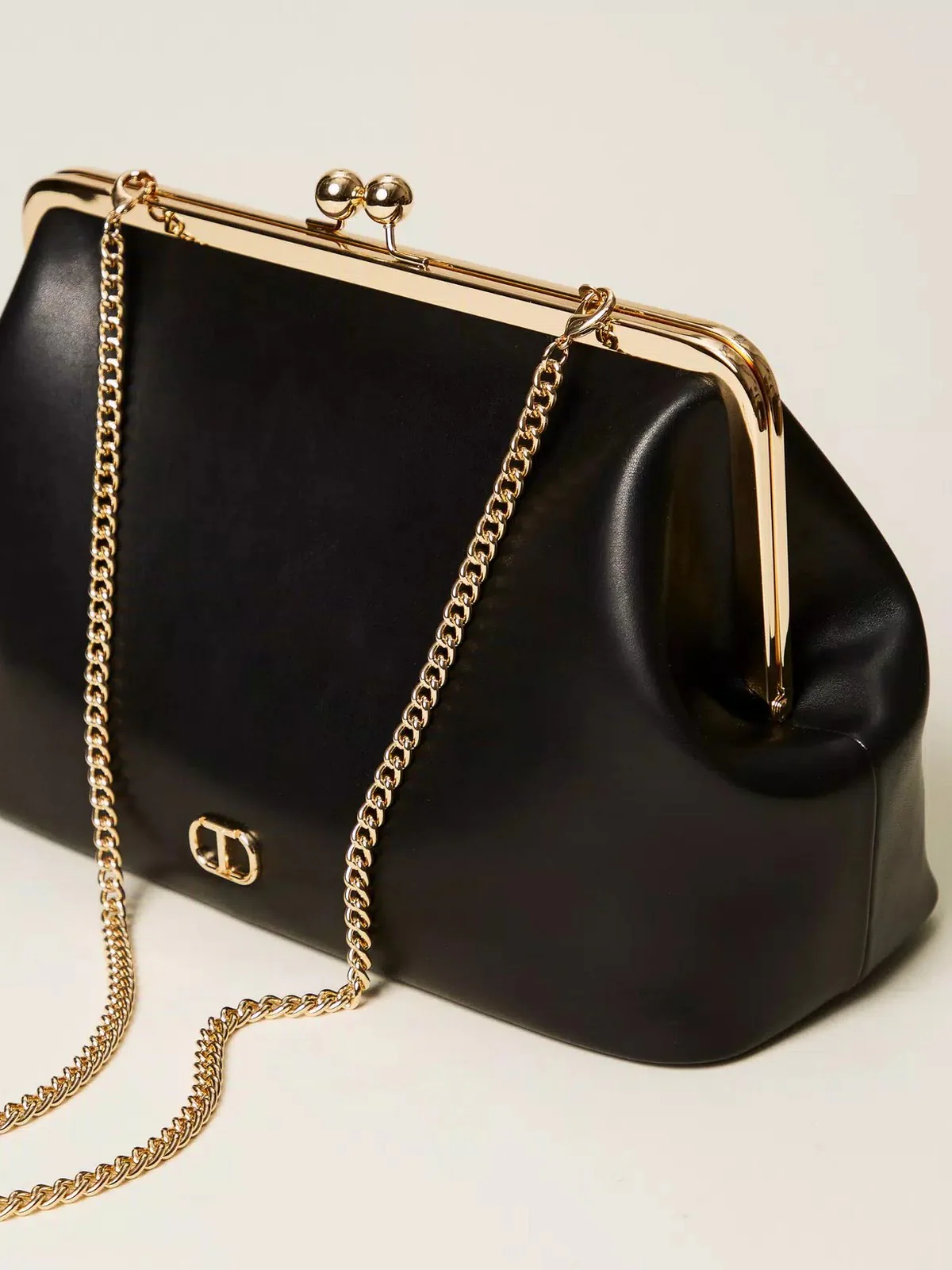 TWINSET Borsa Donna PASSEPARTOUT 252TD8330 00006 Nero - Image 5
