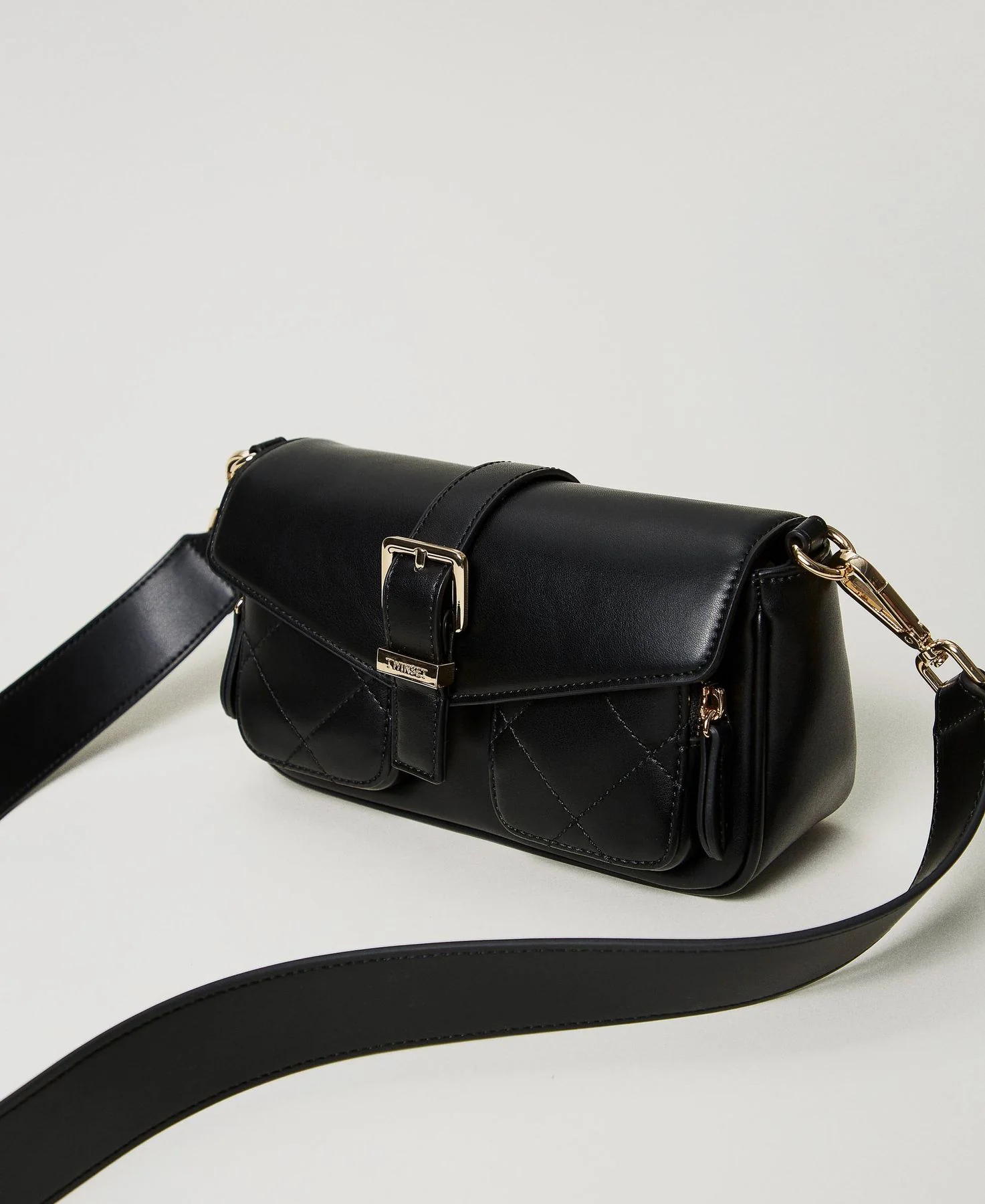 TWINSET Borsa Donna POCKET 242TD8183 00006 Nero - Image 6