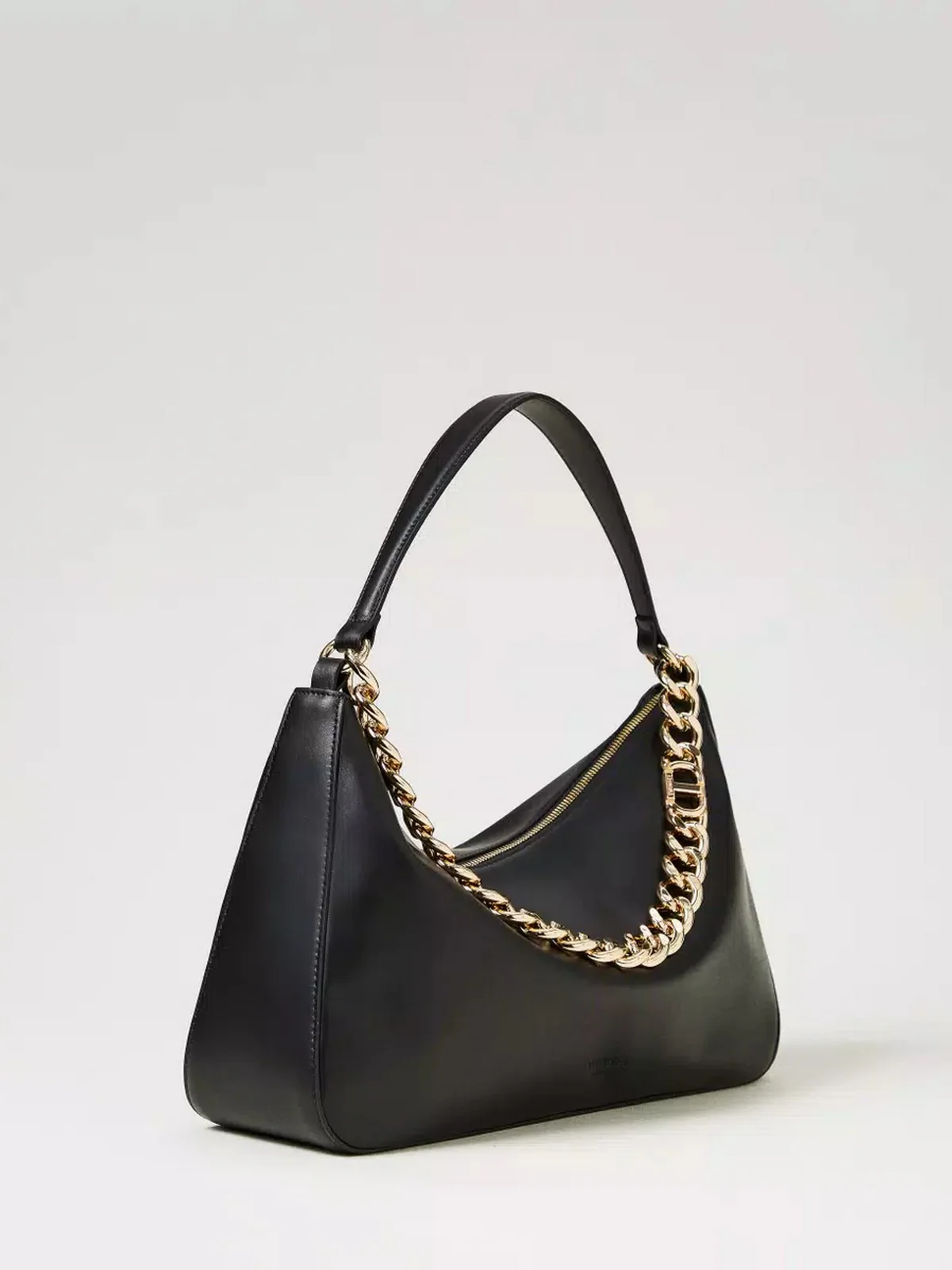 TWINSET Borsa Donna SIENNA LEATHER 999TB7010 12695 NERO/ORO - Image 5