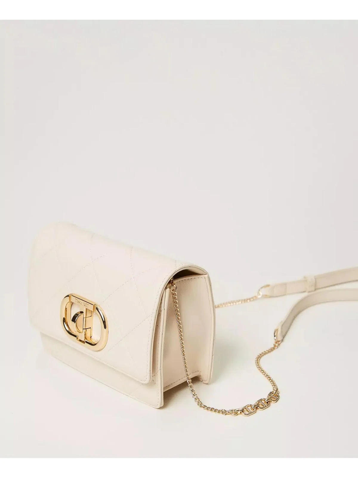 TWINSET Borsa Donna T-LOCK 242TB7253 11748 Bianco - Image 4