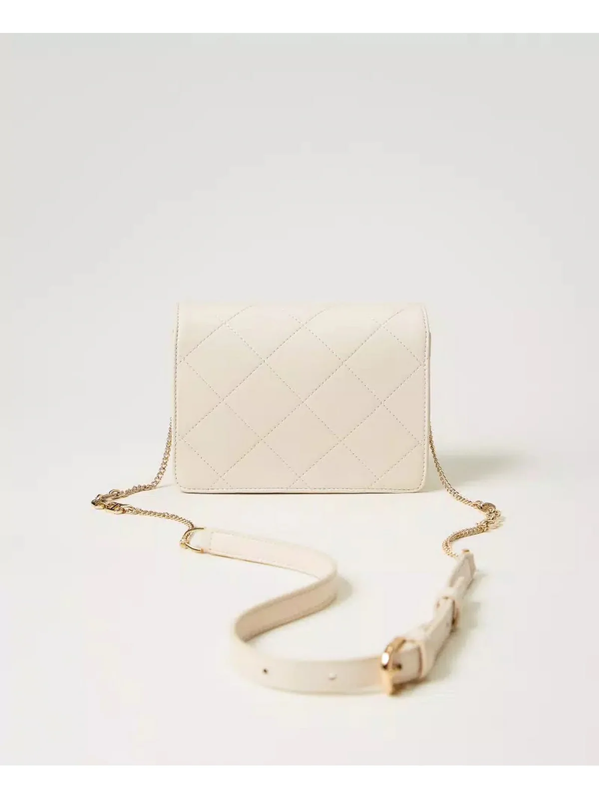 TWINSET Borsa Donna T-LOCK 242TB7253 11748 Bianco - Image 5