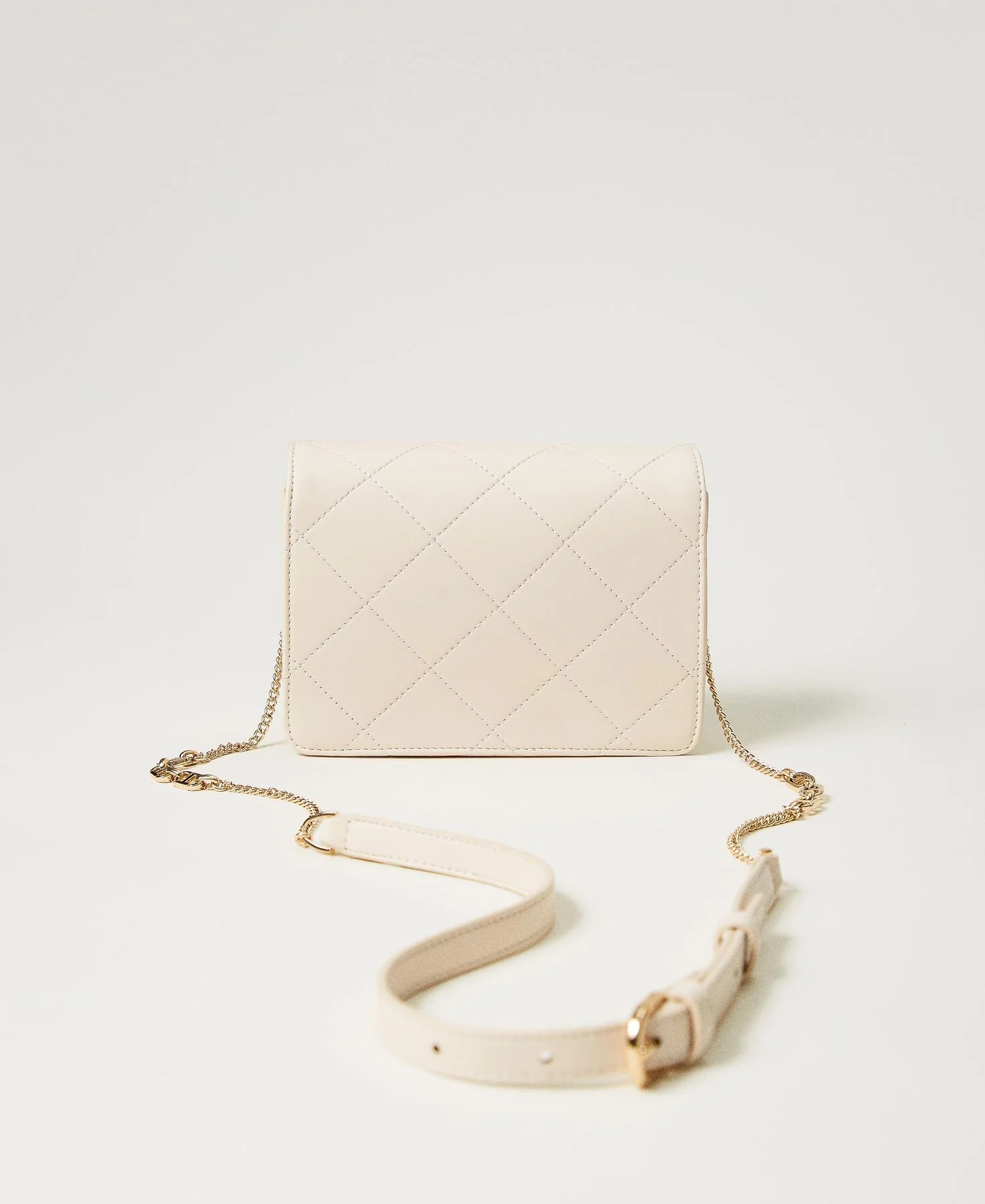 TWINSET Borsa Donna T-LOCK 242TB7253 11748 Bianco - Image 8
