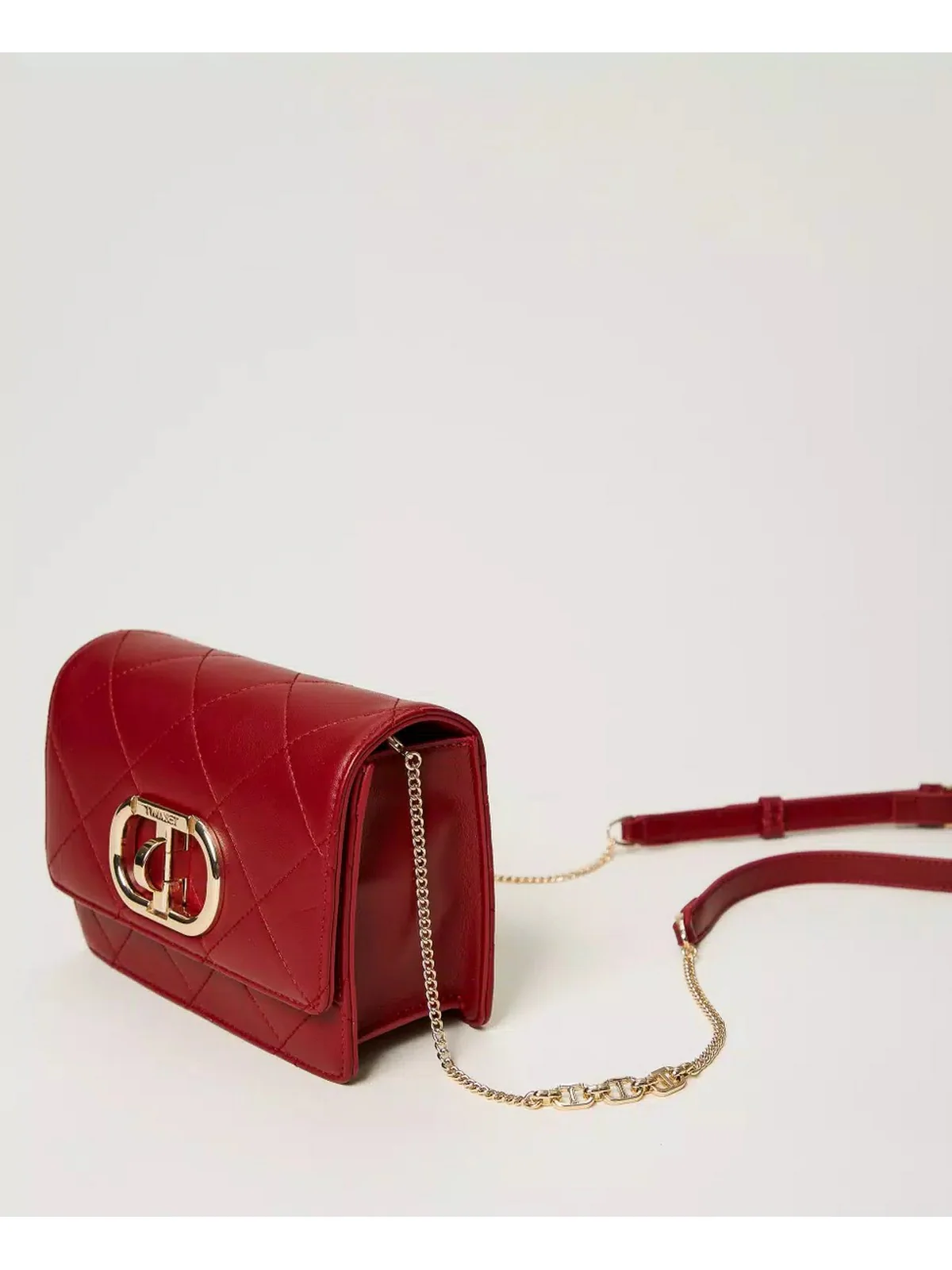 TWINSET Borsa Donna T-LOCK 242TB7253 11755 Rosso - Image 3