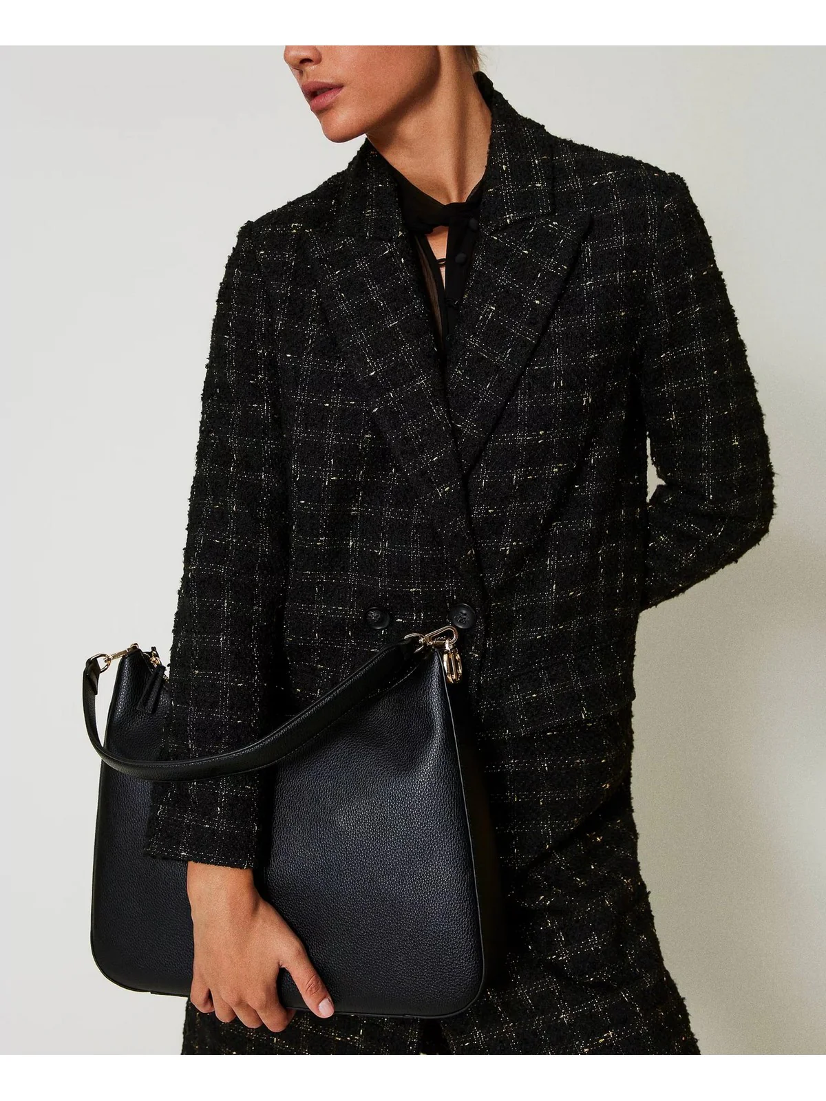 TWINSET Borsa Donna TAILOR 242TD8170 00006 Nero - Image 3