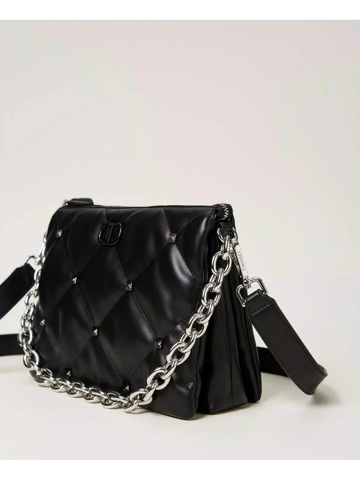 TWINSET Borsa Donna VIA MANZONI 242TD8211 00006 Nero - Image 2