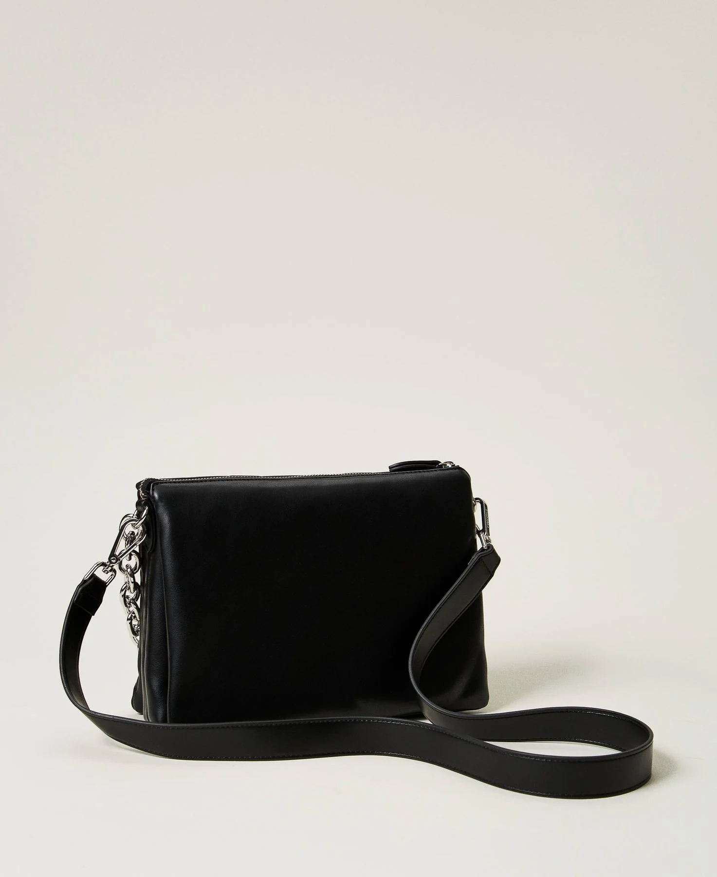 TWINSET Borsa Donna VIA MANZONI 242TD8211 00006 Nero - Image 8