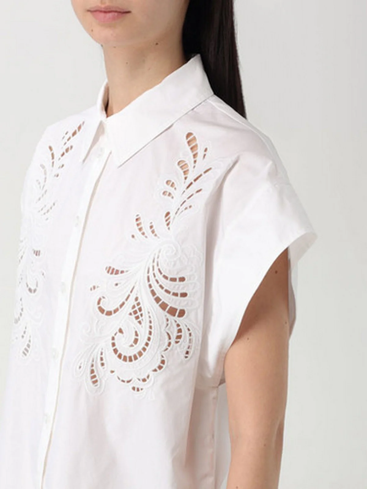 TWINSET Camicia Donna  251TP2171 00001 Bianco - Image 2