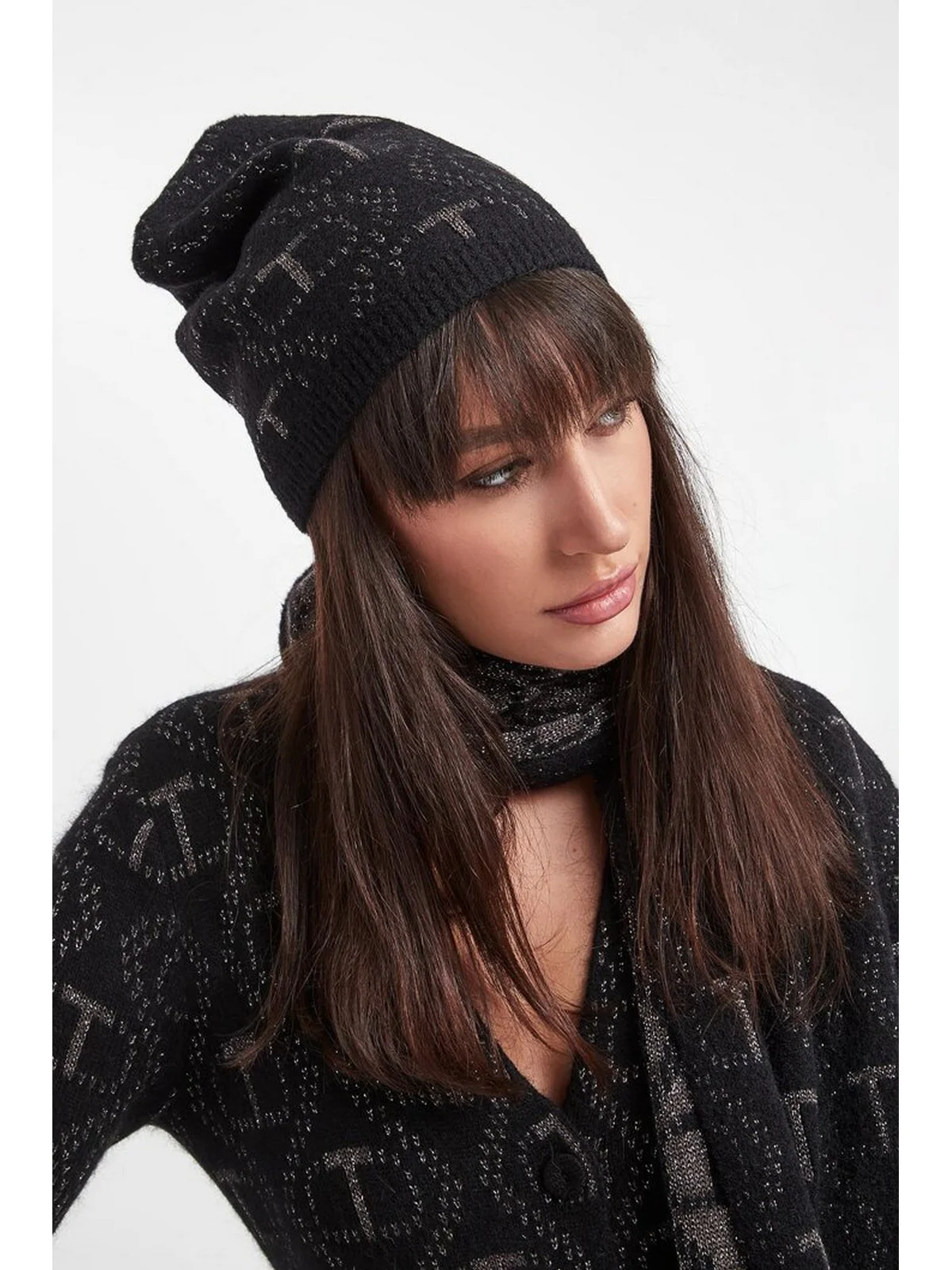 TWINSET Cappello Donna  232TO5471 00006 Nero - Image 3