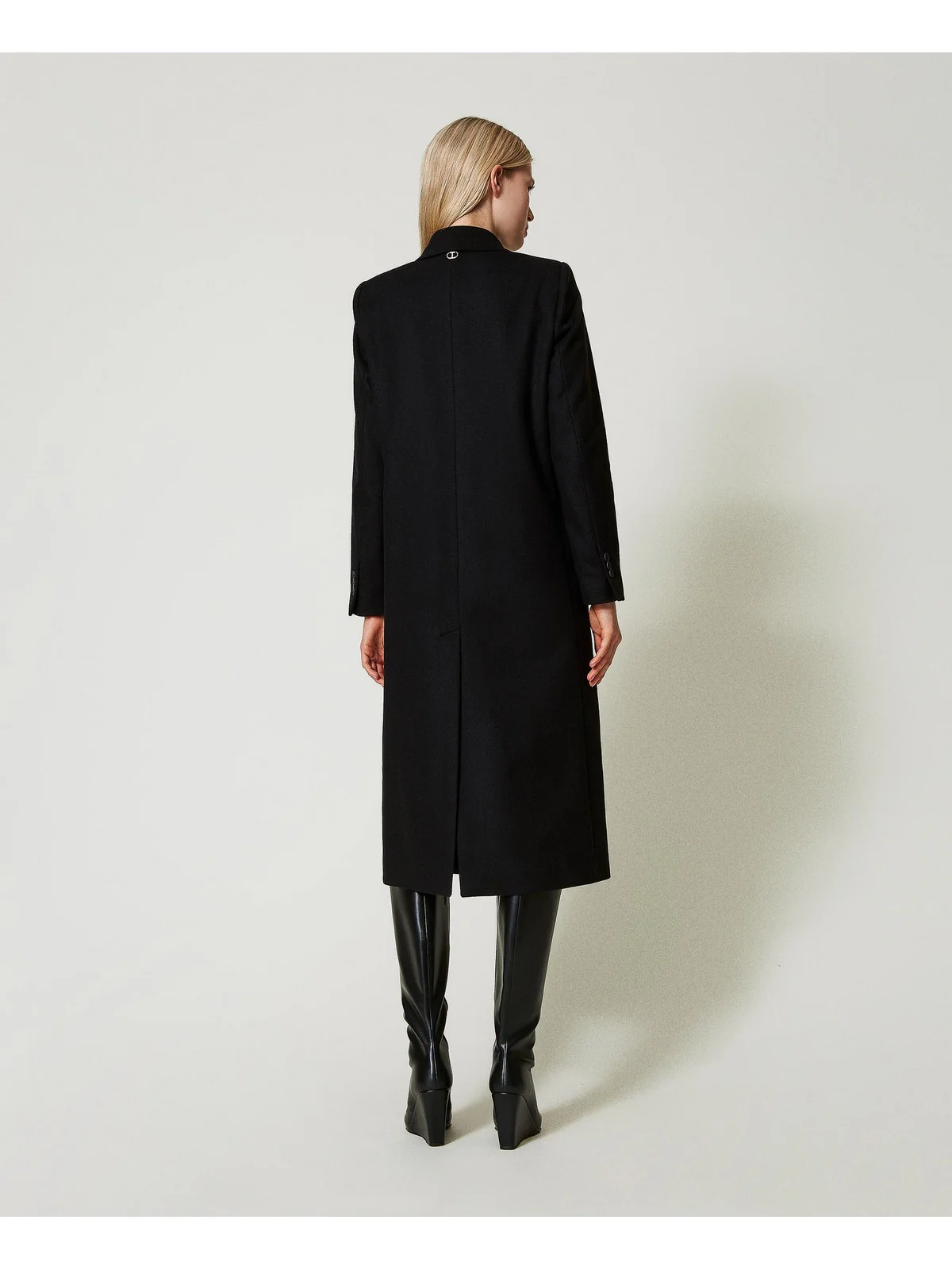 TWINSET Cappotto Donna  242TT2201 00006 Nero - Image 6