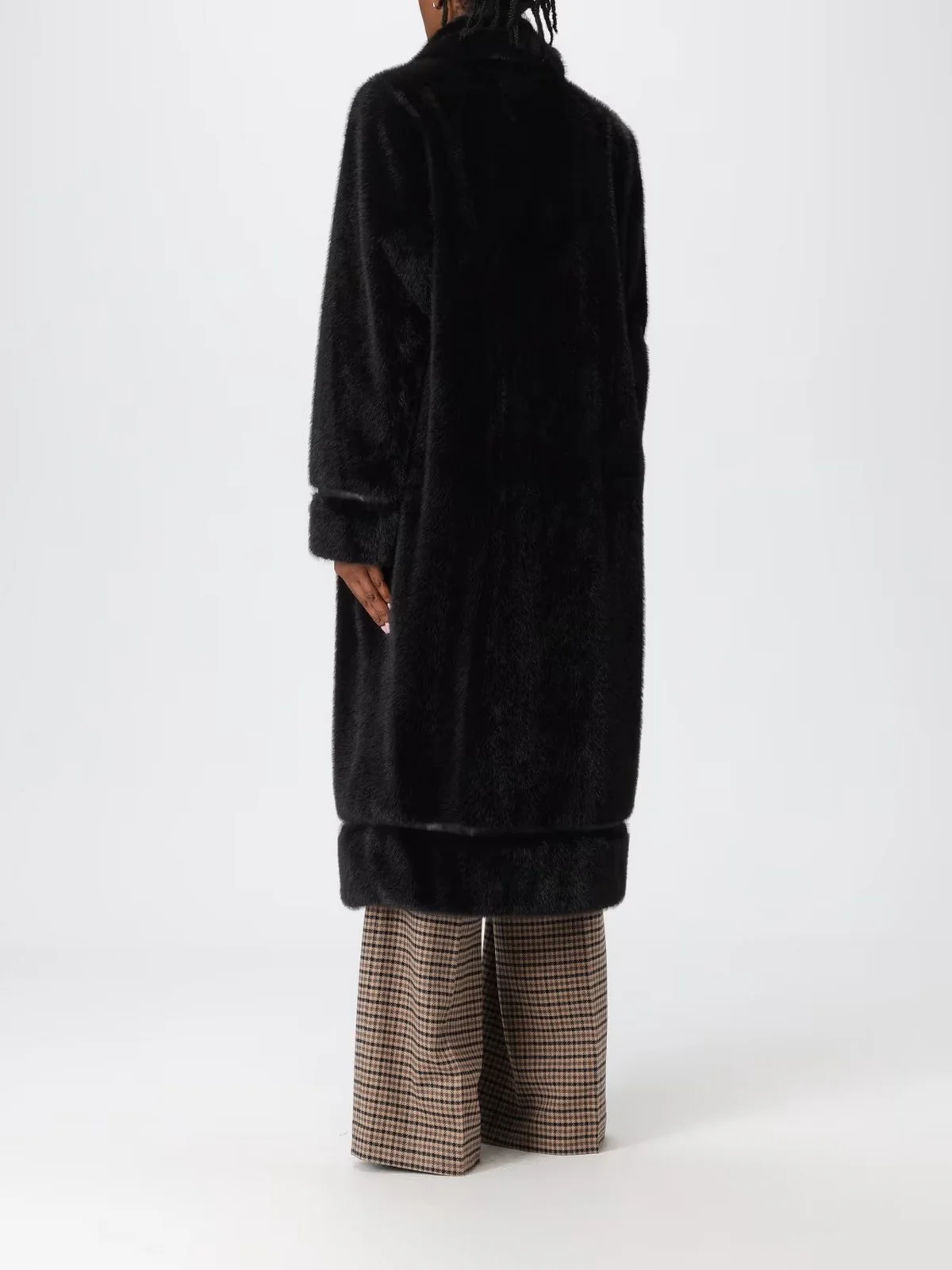 TWINSET Cappotto Donna WARM FEELING 252TT2152 00006 Nero - Image 2