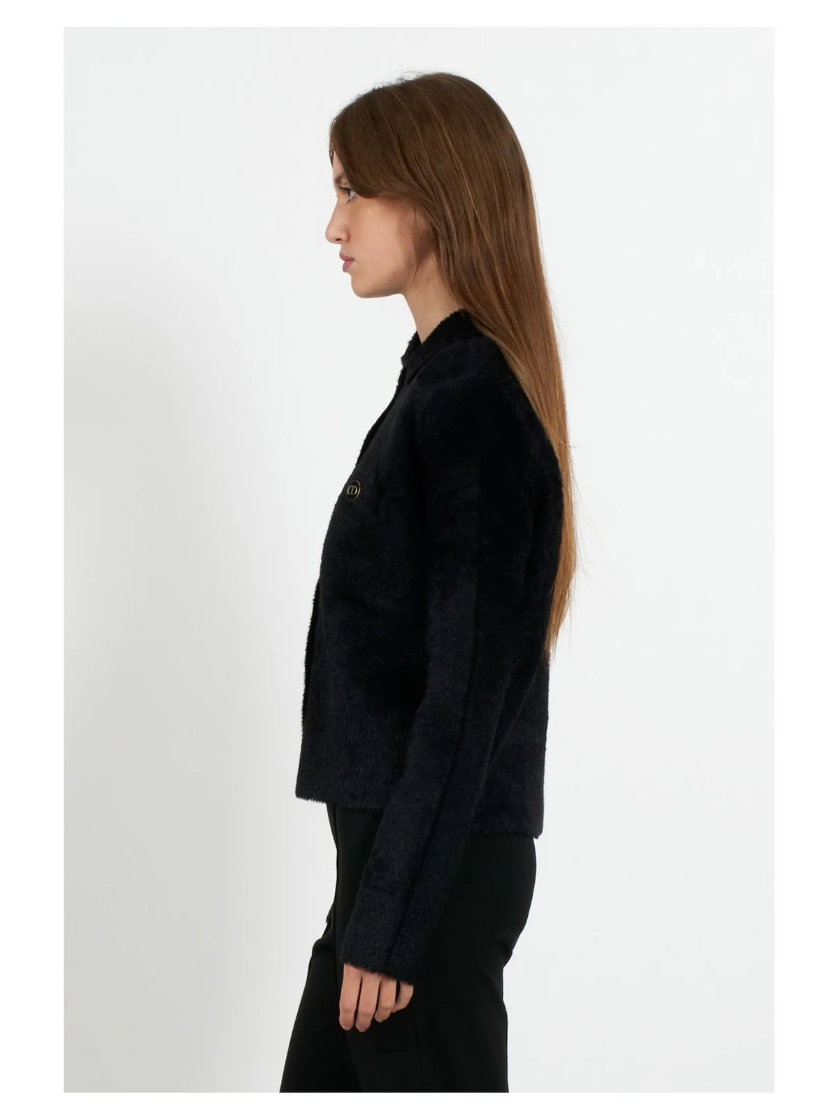 TWINSET Cardigan Donna  232TT3181 00006 Nero - Image 3