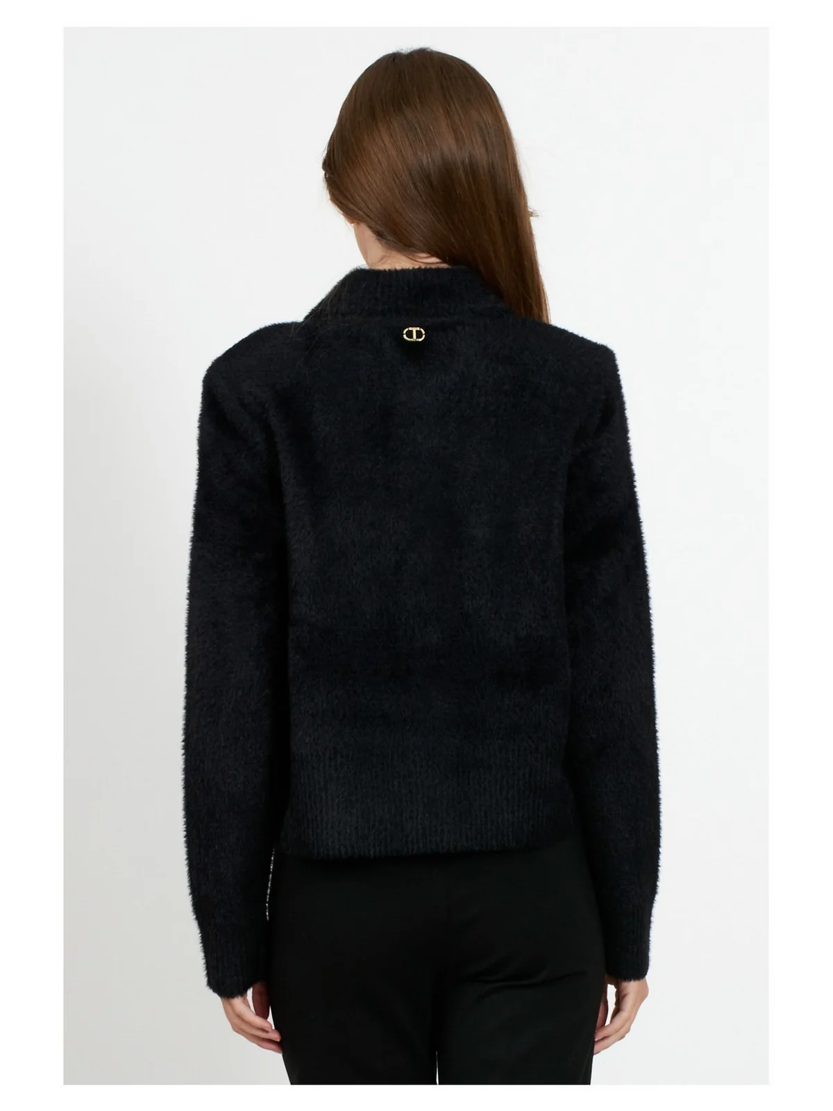 TWINSET Cardigan Donna  232TT3181 00006 Nero - Image 4