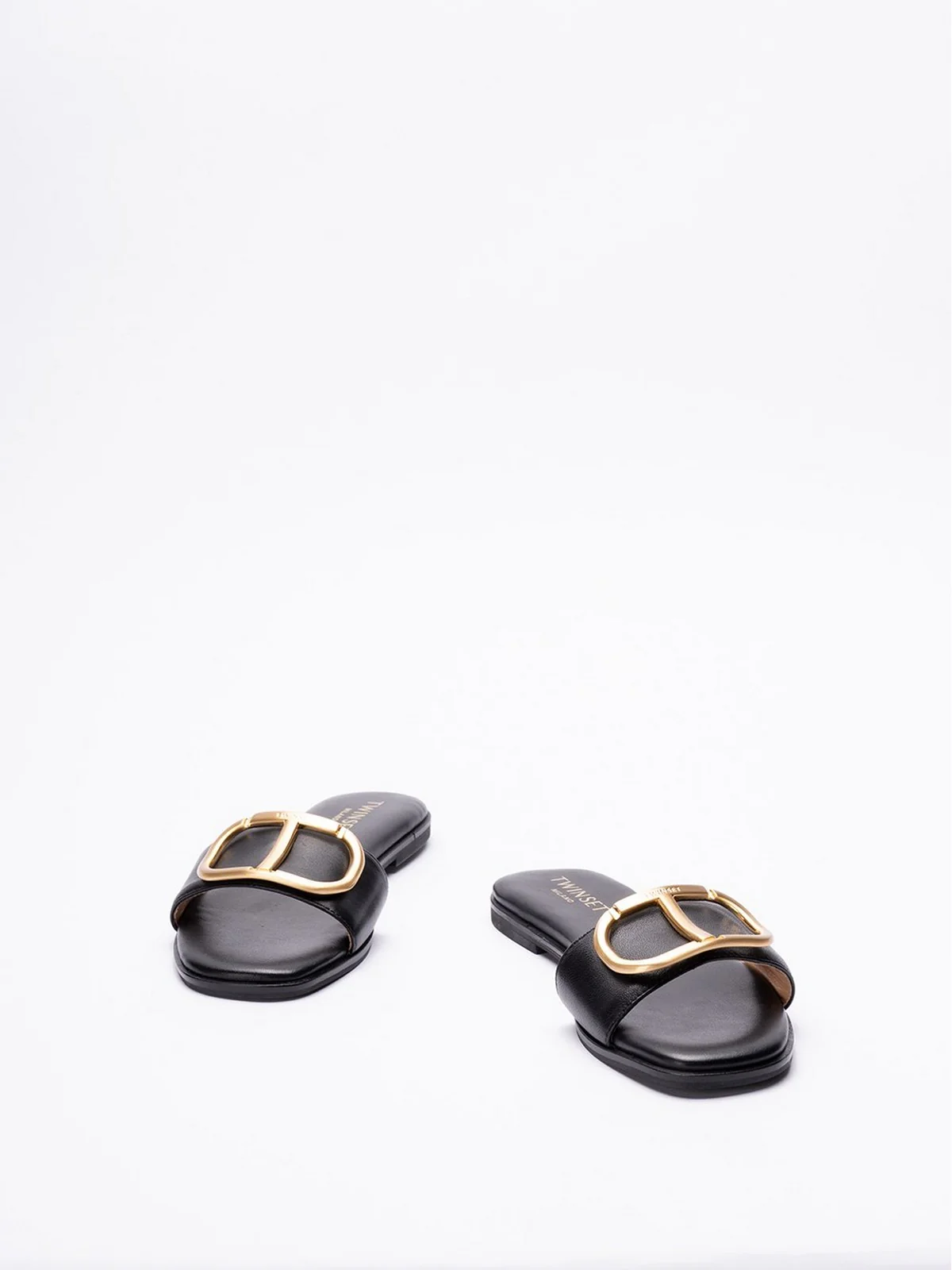 TWINSET Ciabatta Donna  241TCP12A 00006 Nero - Image 4