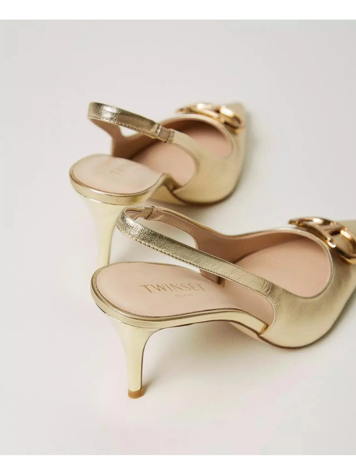 TWINSET Décolleté Donna  241TCP122 10366 Oro - Image 3