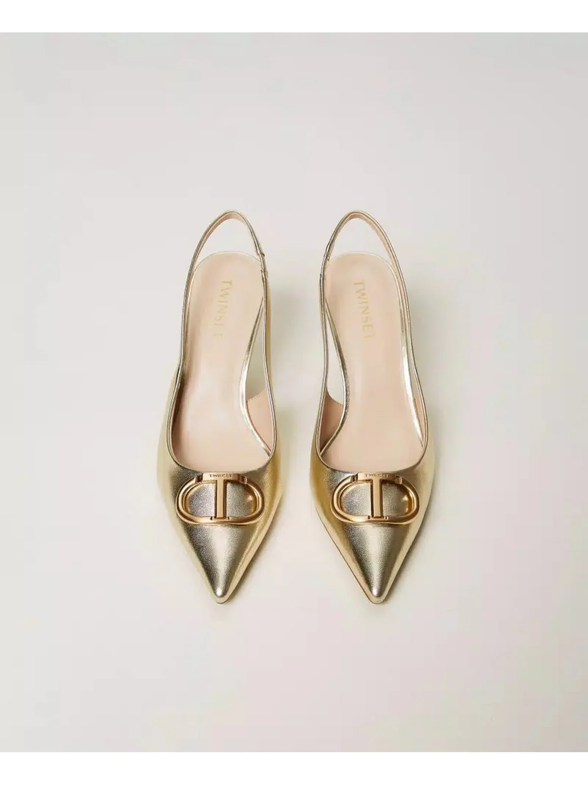 TWINSET Décolleté Donna  241TCP122 10366 Oro - Image 4