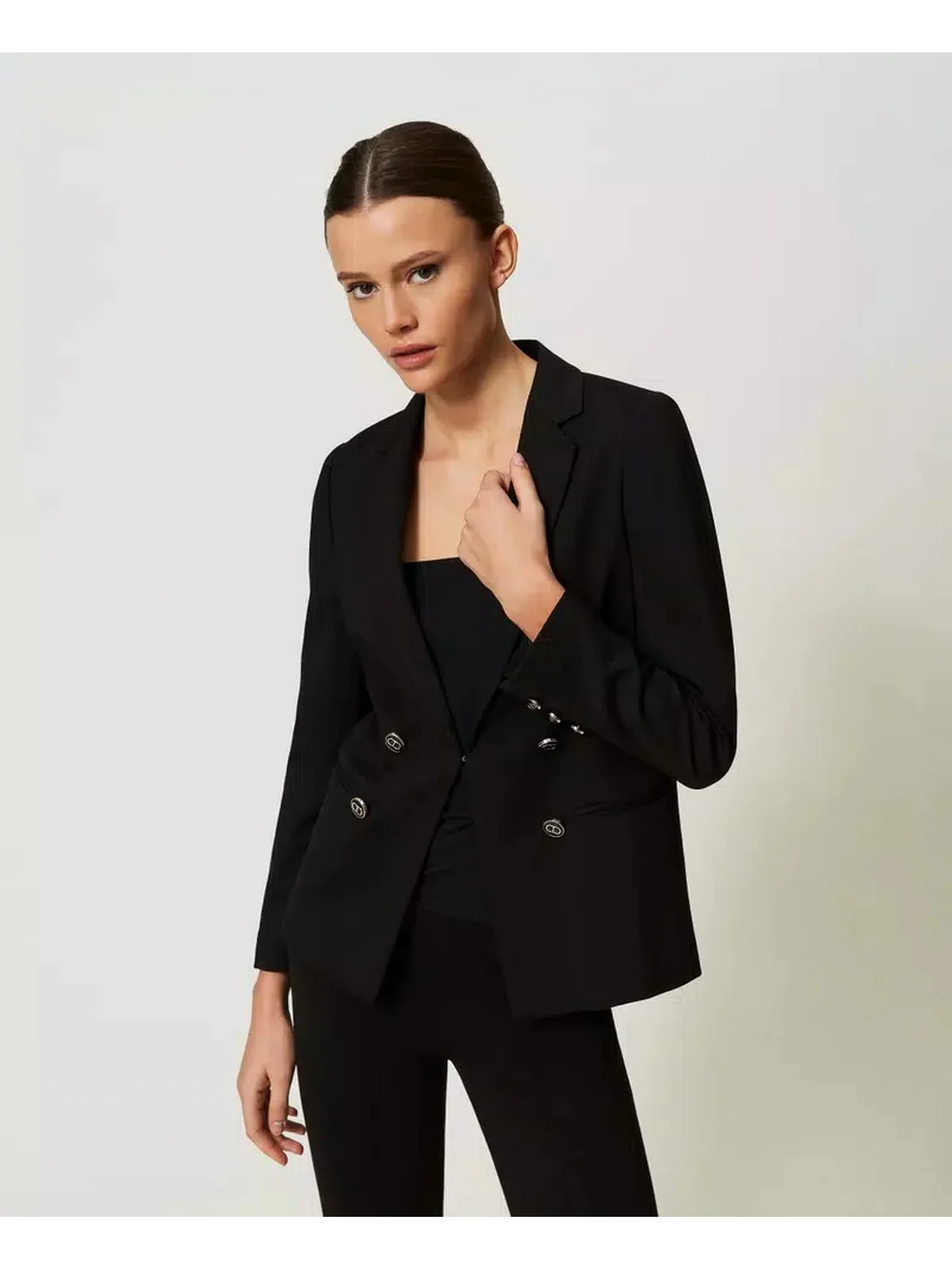 TWINSET Giacca Donna  241TP2270 00006 Nero - Image 3