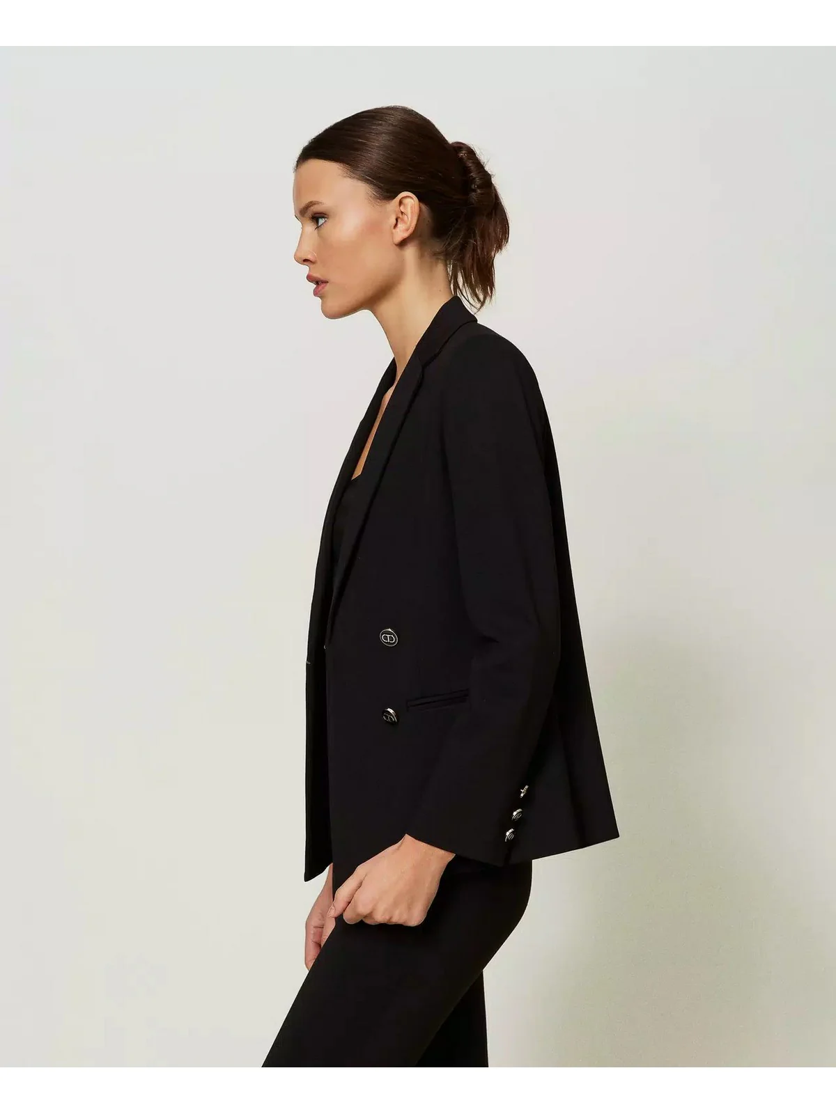 TWINSET Giacca Donna  241TP2270 00006 Nero - Image 4
