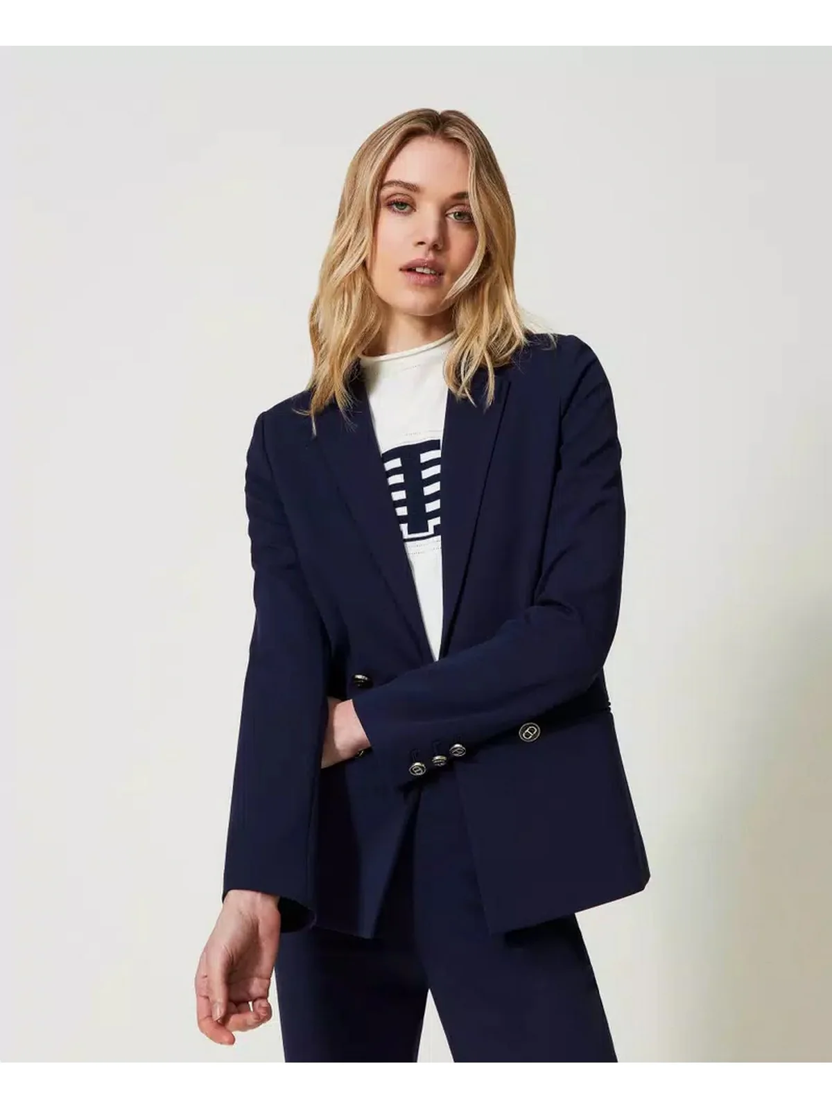 TWINSET Giacca Donna  241TP2270 00305 Blu - Image 2