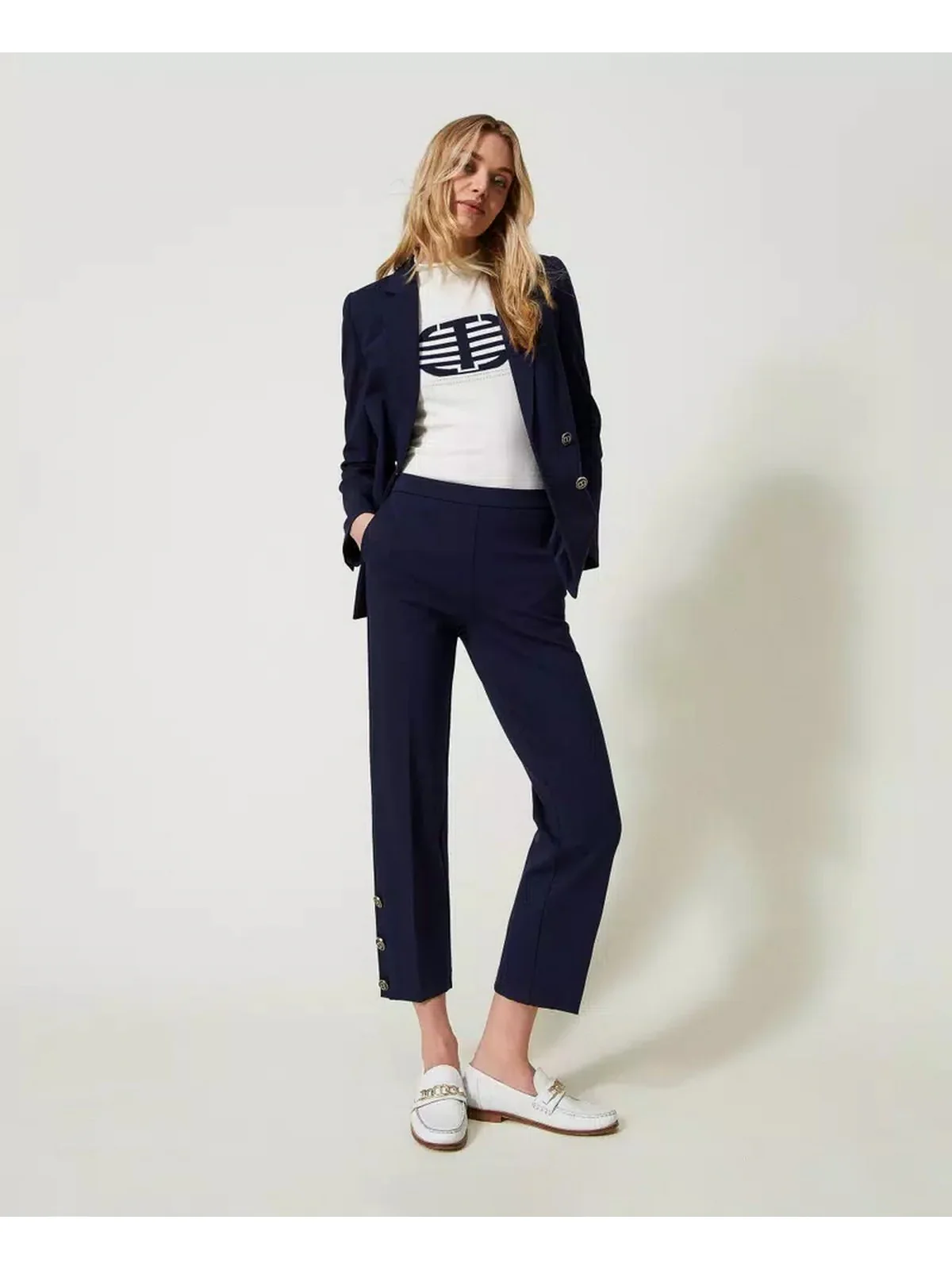 TWINSET Giacca Donna  241TP2270 00305 Blu - Image 3