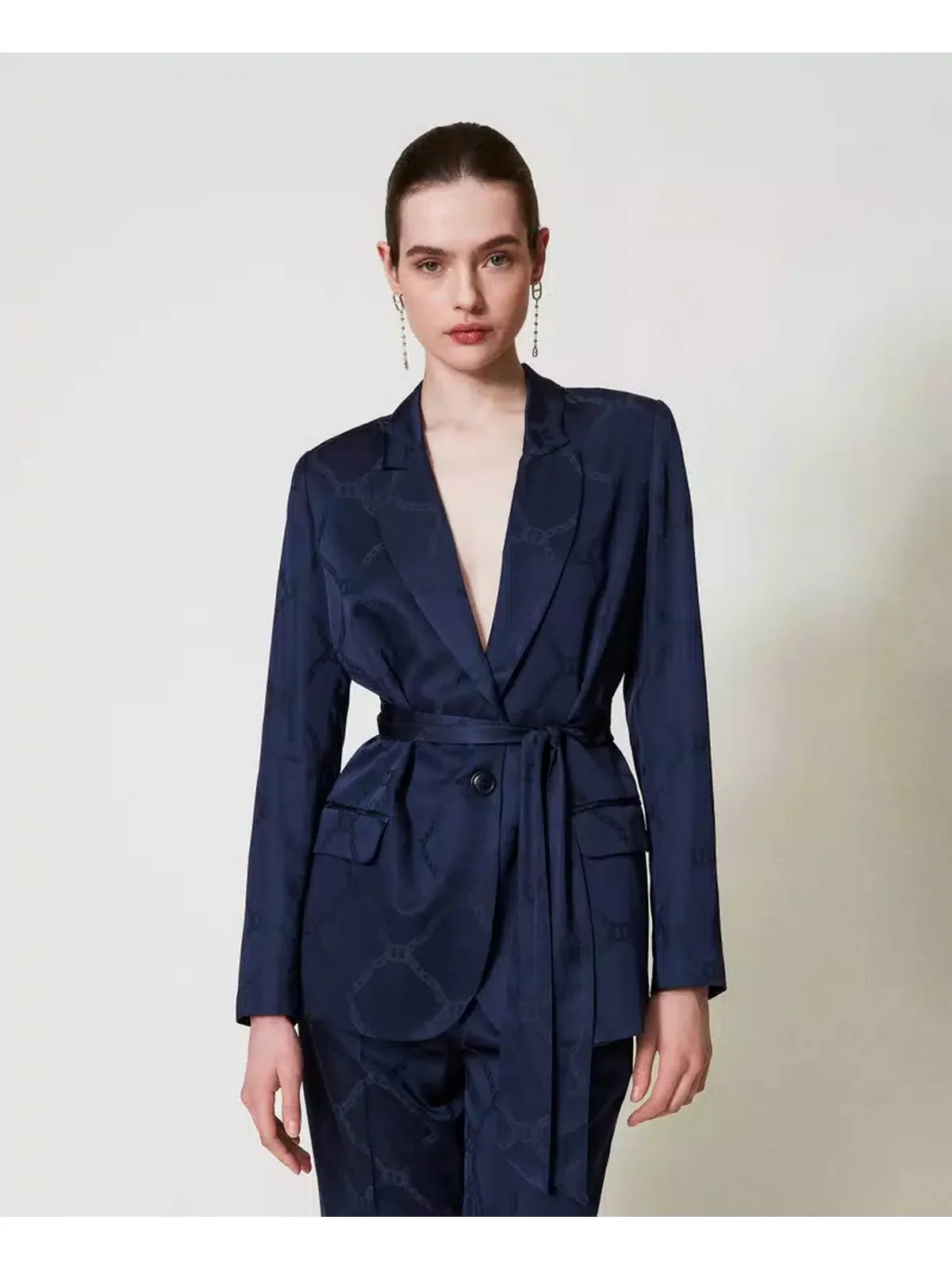 TWINSET Giacca Donna 251TP2010 00384 Blu - Image 3