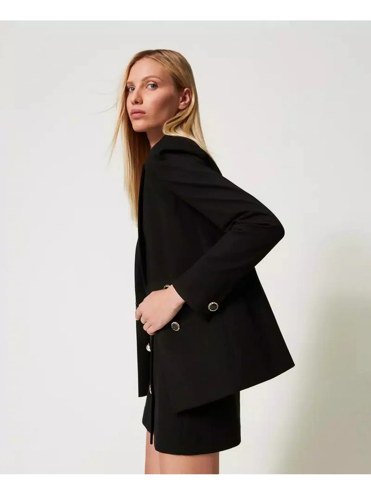 TWINSET Giacca Donna 251TP2139 00006 Nero - Image 4