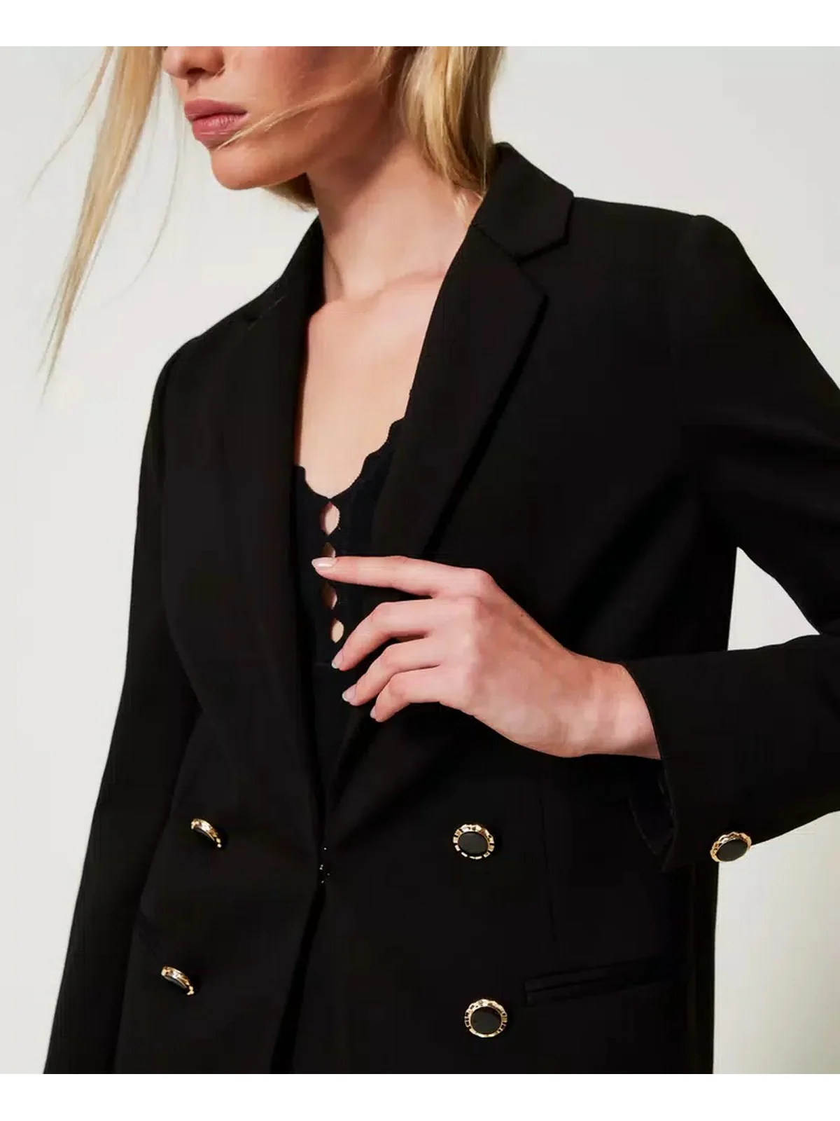 TWINSET Giacca Donna 251TP2139 00006 Nero - Image 6