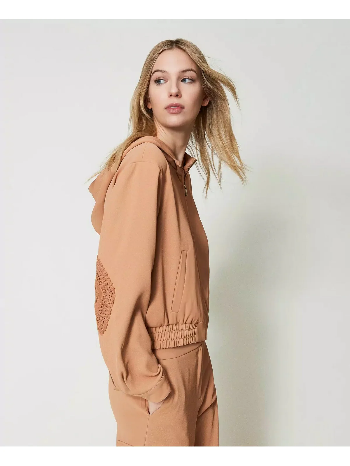 TWINSET Giubbino Donna  241TP2245 10282 Marrone - Image 3