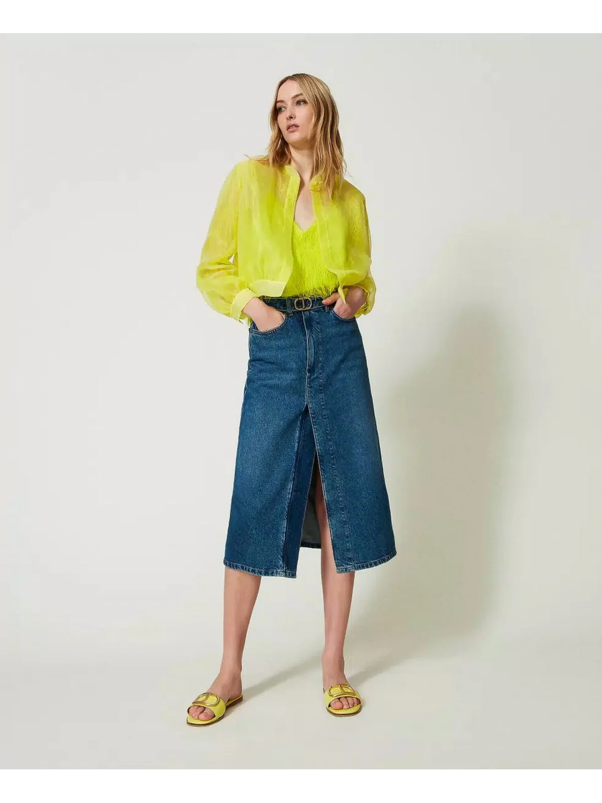 TWINSET Gonna Donna  241TP2661 00078 Blu - Image 2
