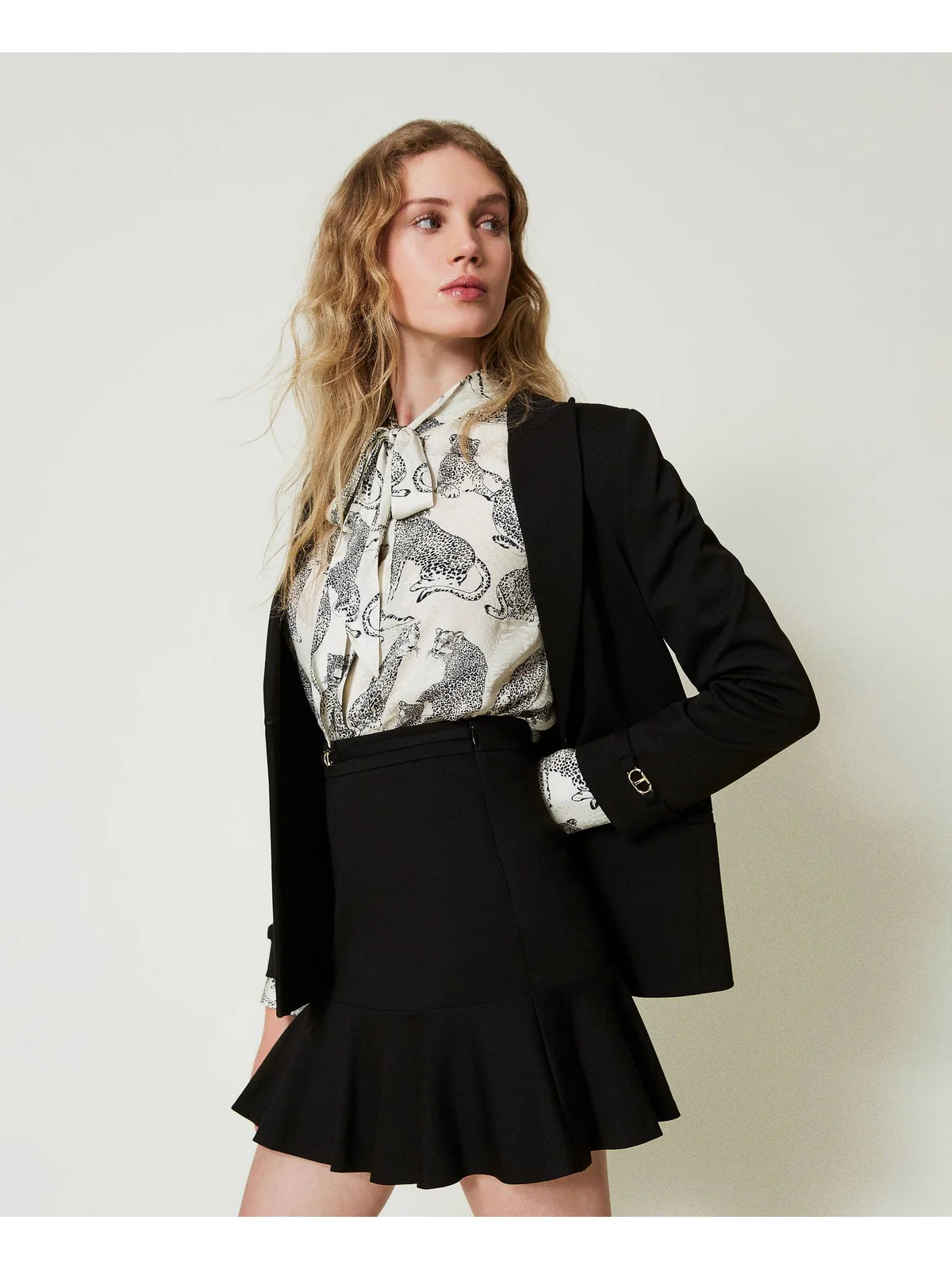 TWINSET Gonna Donna  242TP224C 00006 Nero - Image 2