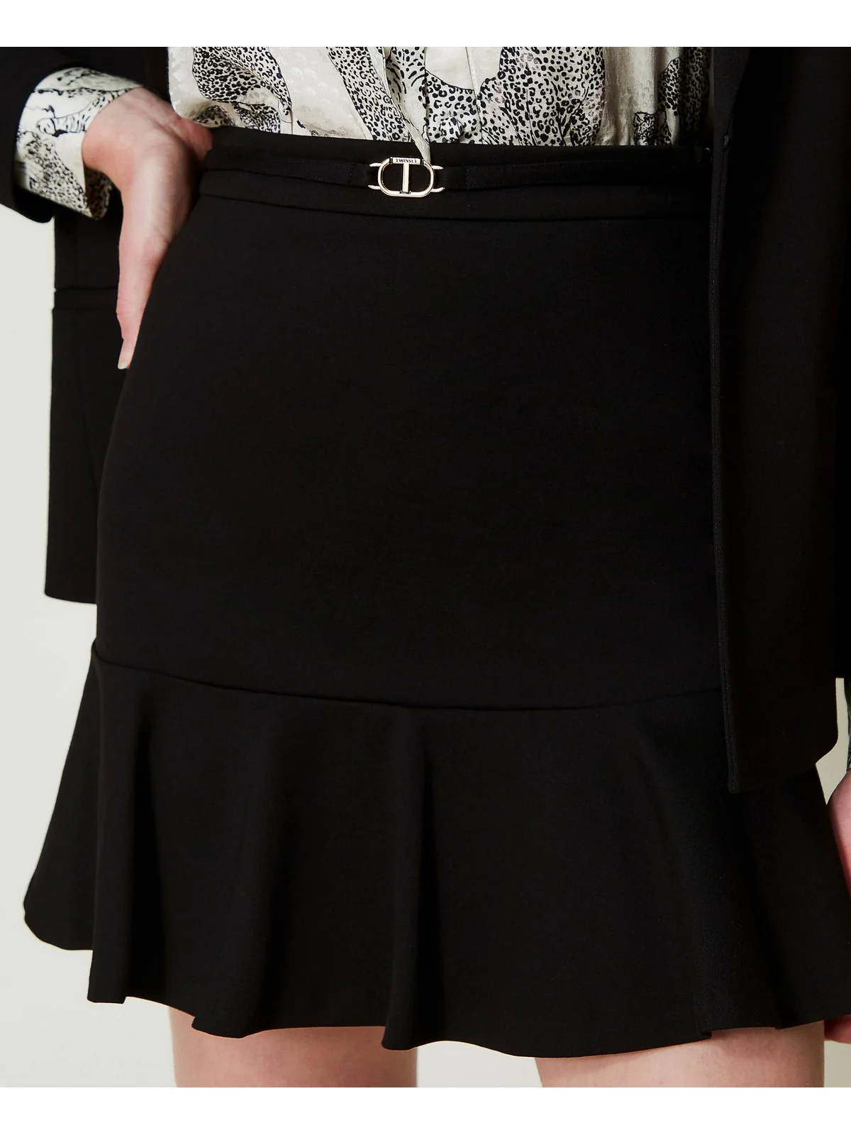 TWINSET Gonna Donna  242TP224C 00006 Nero - Image 4