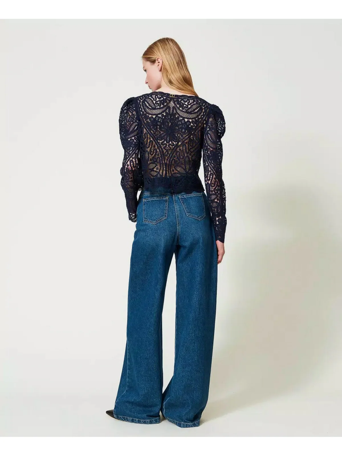 TWINSET Jeans Donna  241TP2662 00078 Blu - Image 4